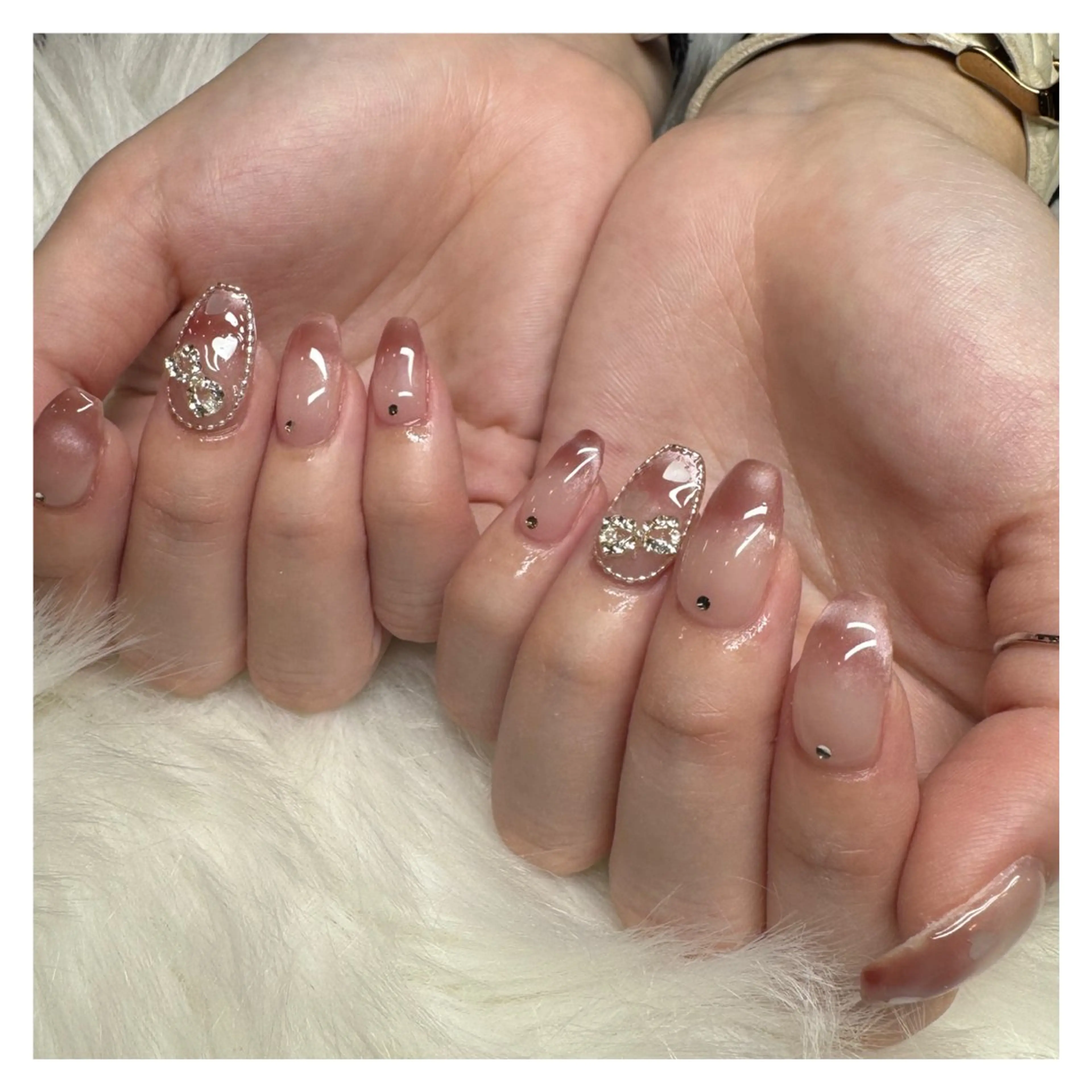 ネイル ハンドネイル 原田joieange 心斎橋店のネイルデザイン