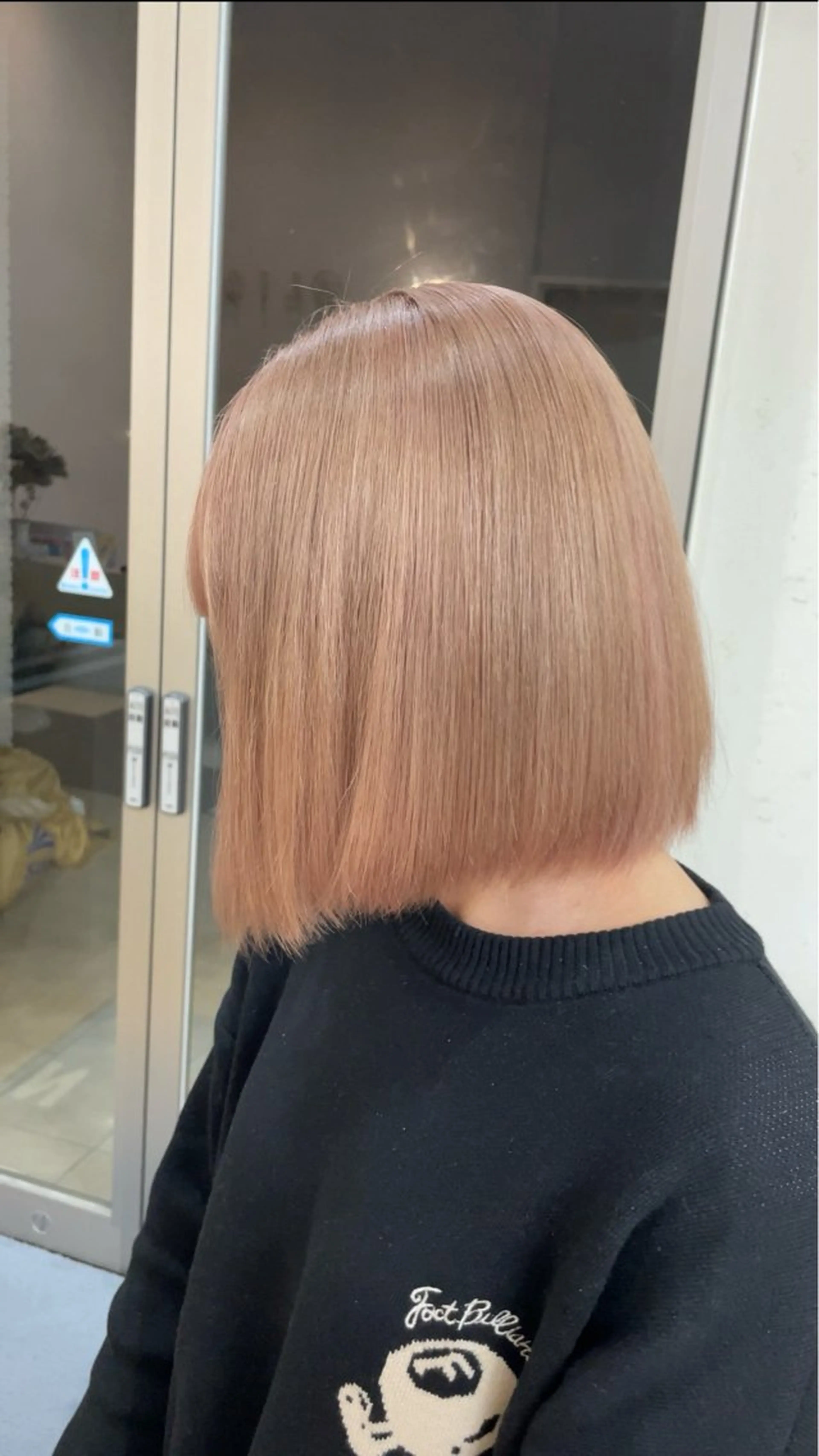 ミディアム カラー ベージュカラー ミルクティーベージュ ヘアカラー トリートメント 橋本翔 /レイヤーカットのヘアスタイル