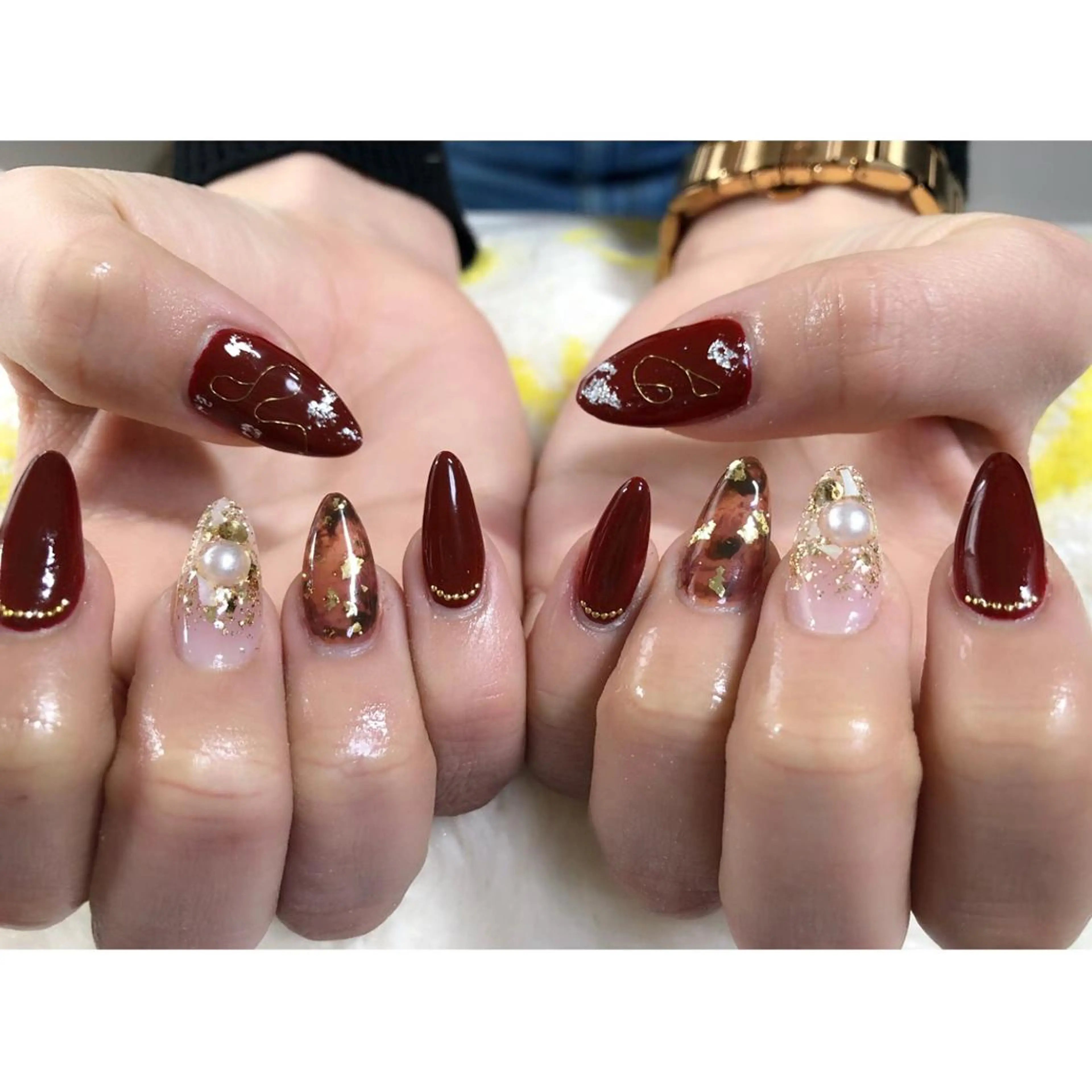 ネイル 中谷 亜佑美のネイルデザイン