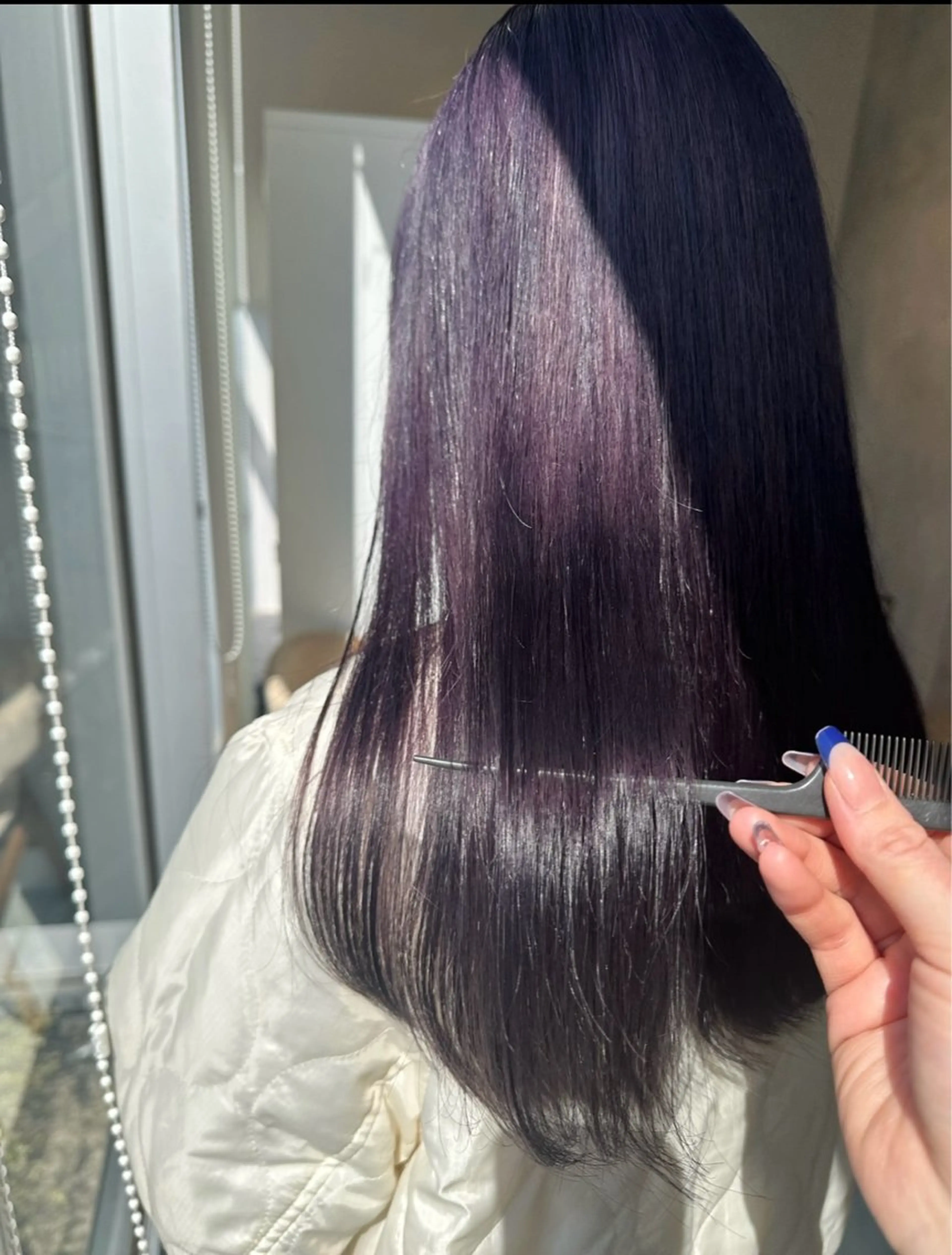 ケアブリーチ＋艶トリートメントの写真