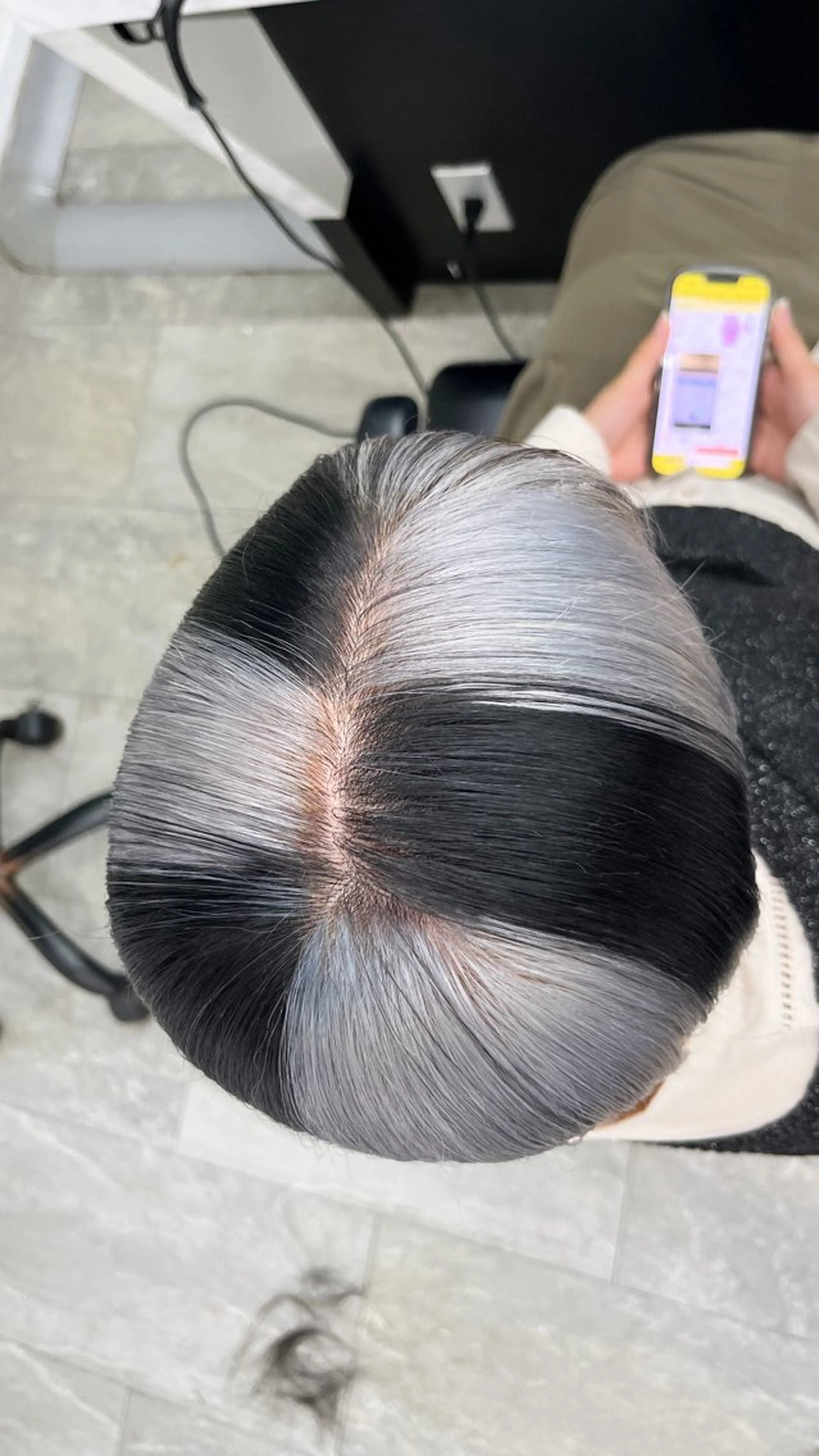 カラー ヘアカラー トリートメント ヘアセット 渋谷🎨ハイトーン ×エクステ🎨レンのヘアスタイル