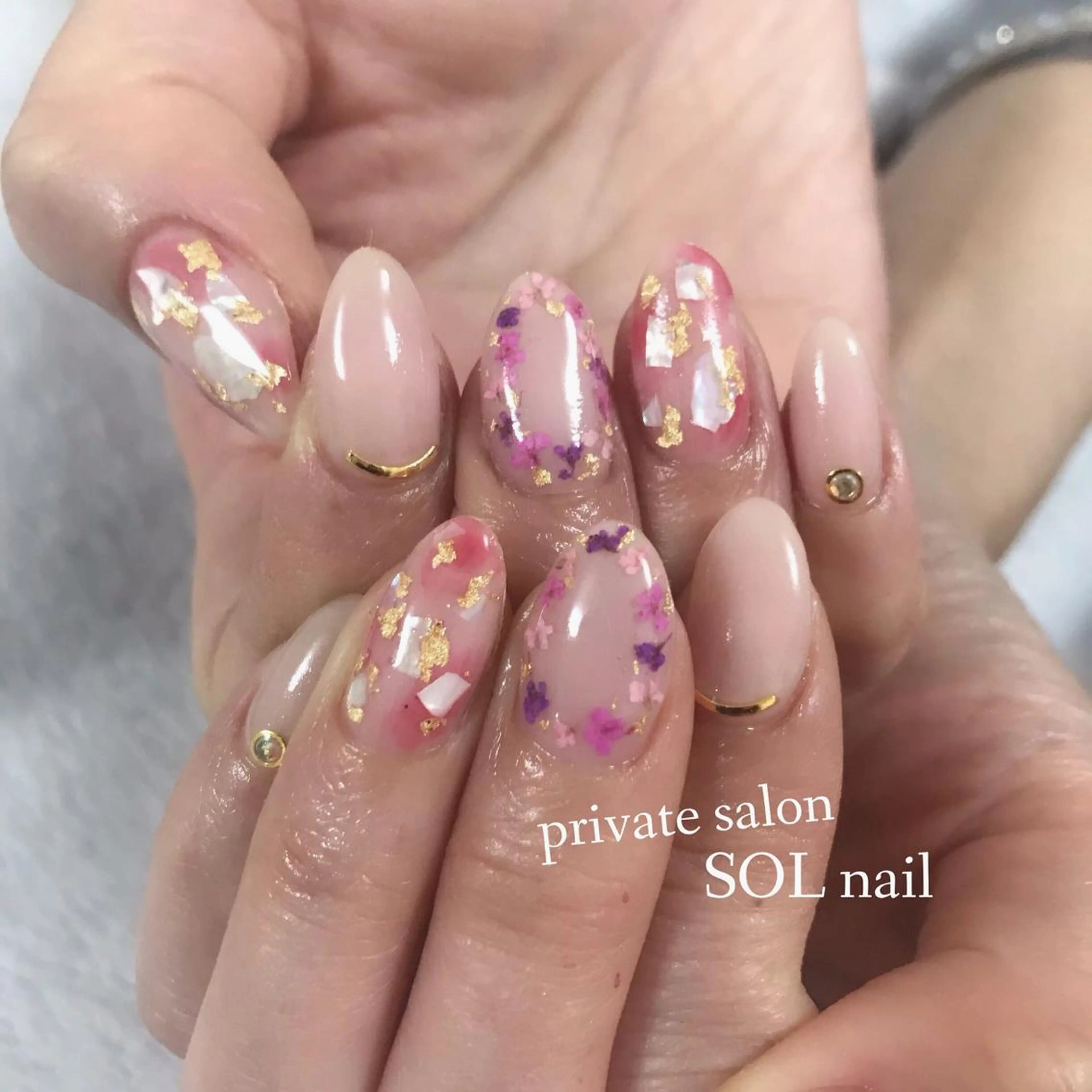 ネイル ハンドネイル SOL NAILのネイルデザイン