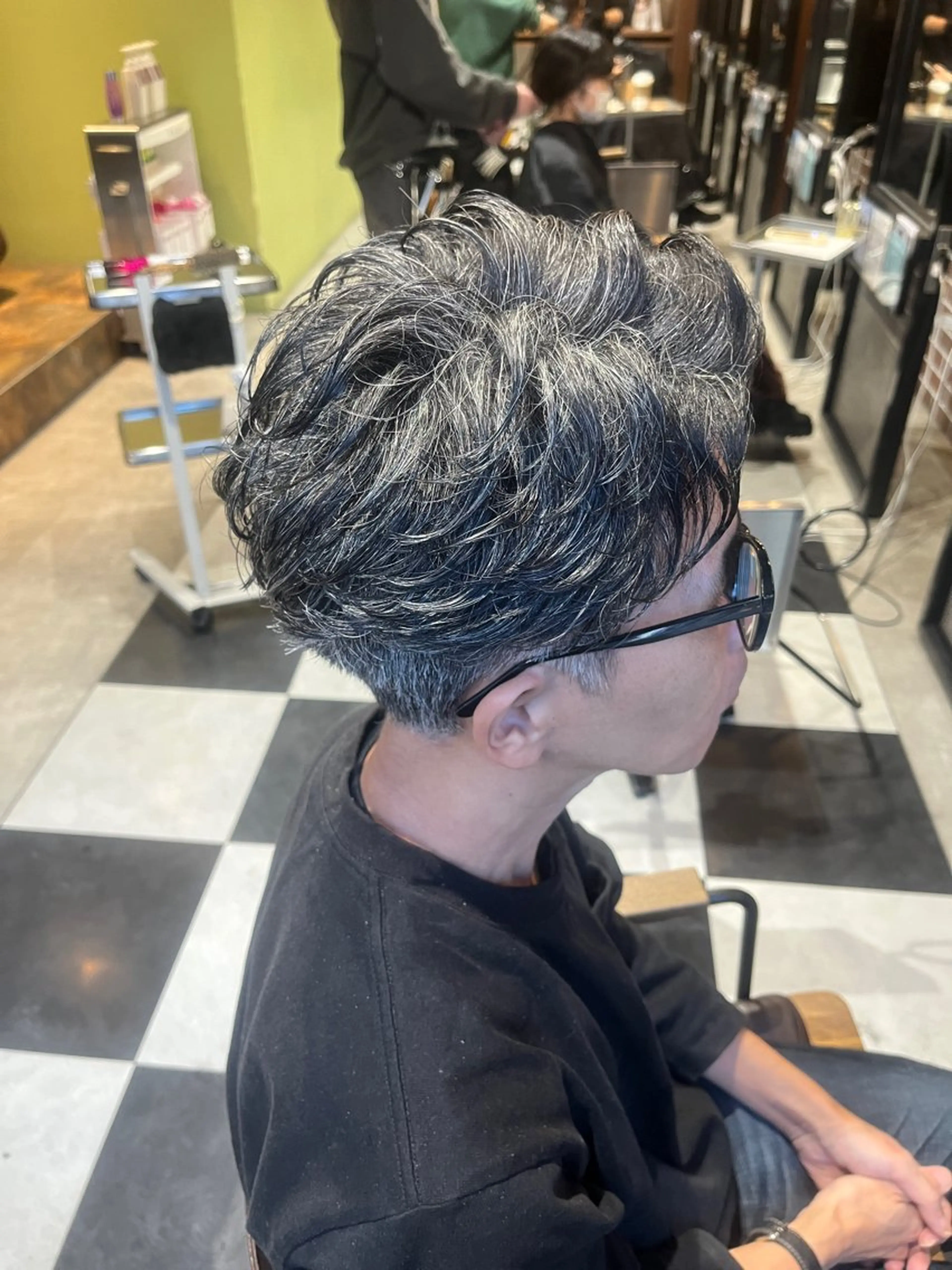 ショート パーマ メンズ カット パーマ 🎧メンズパーマ特化 /RUI🎧のヘアスタイル