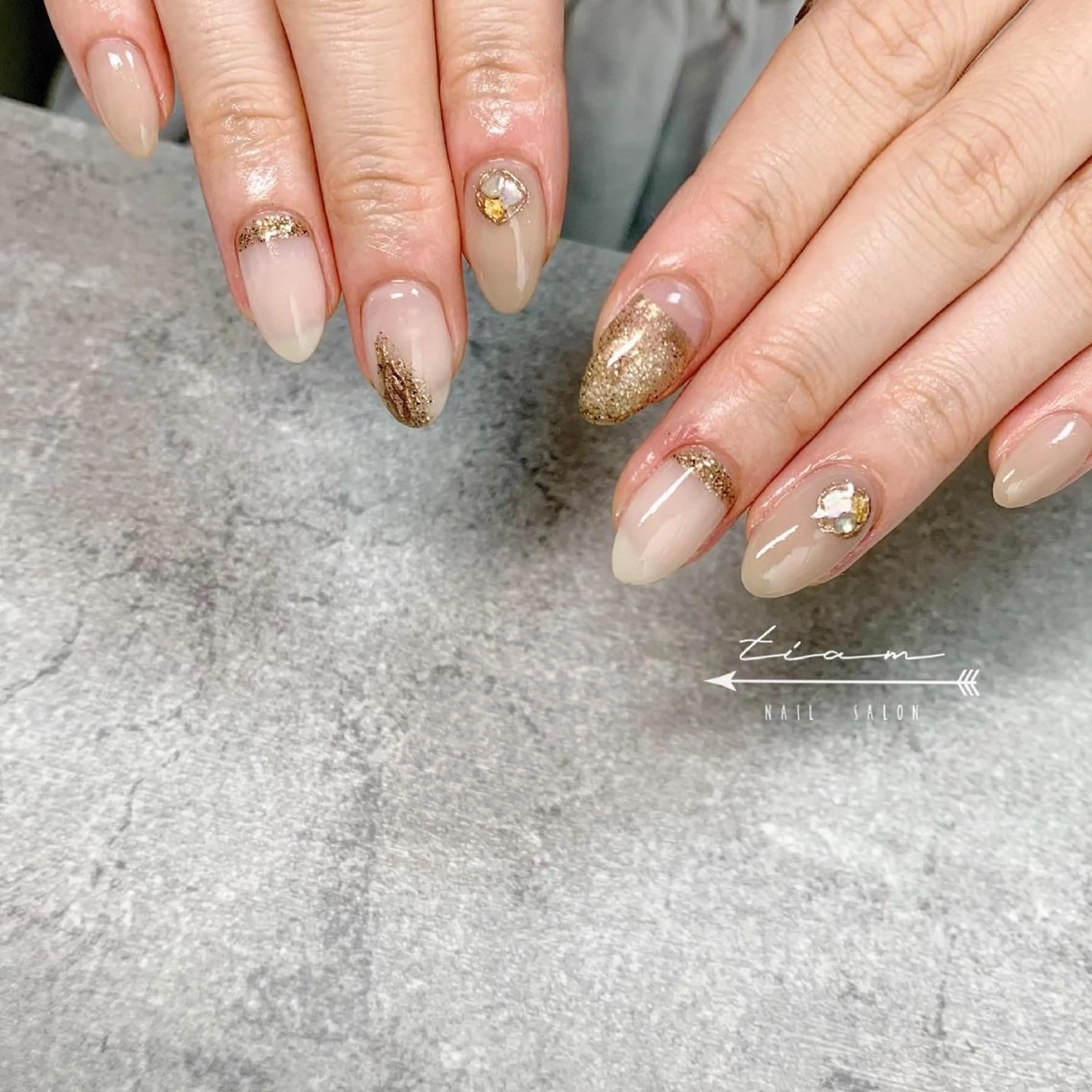 ネイル 𝑡𝑖𝑎𝑚𓂃 きむらゆきののネイルデザイン