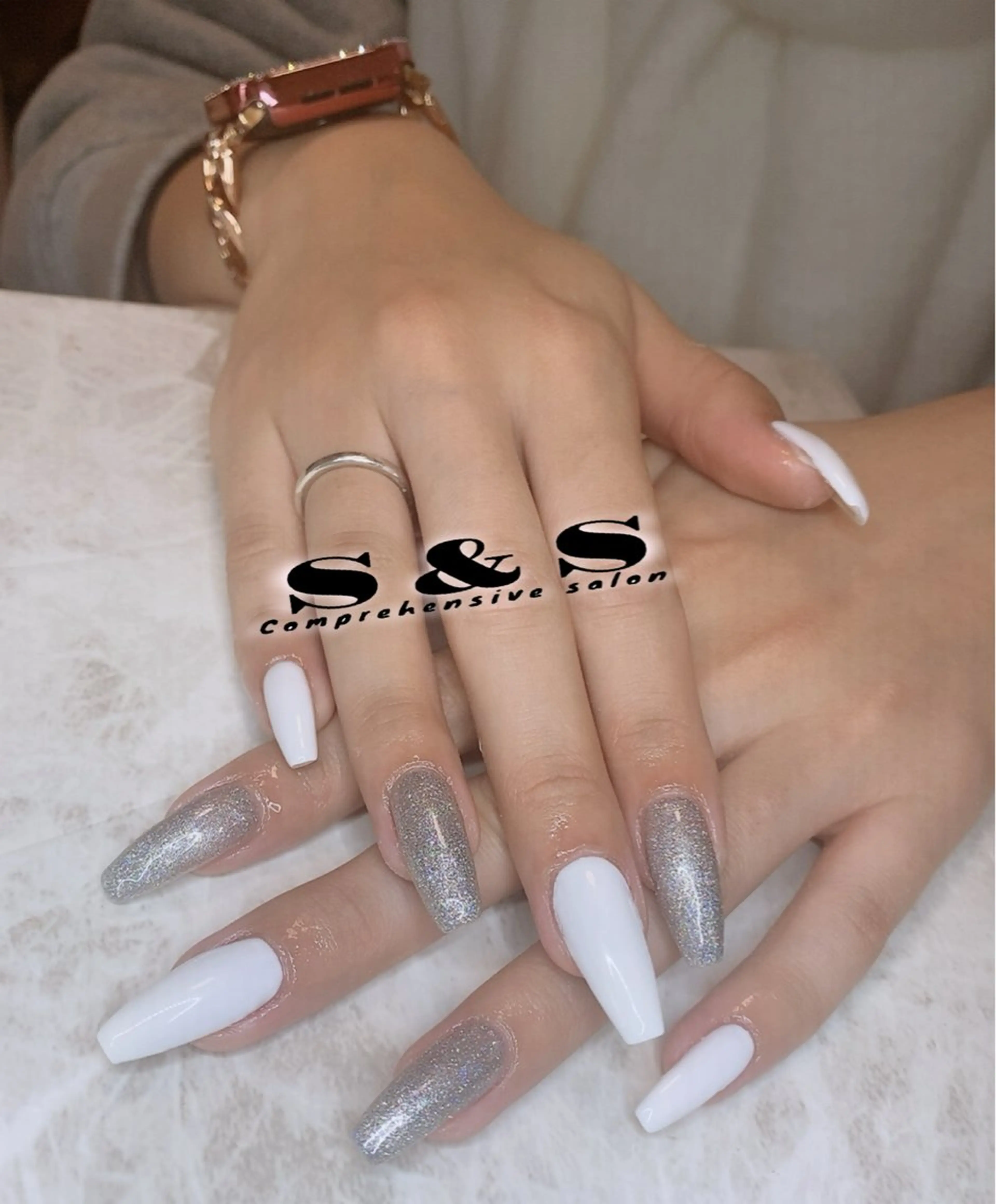 ネイル 長さ出し メンズネイル 持ち込み スカルプネイル S&S 村田小百合のネイルデザイン