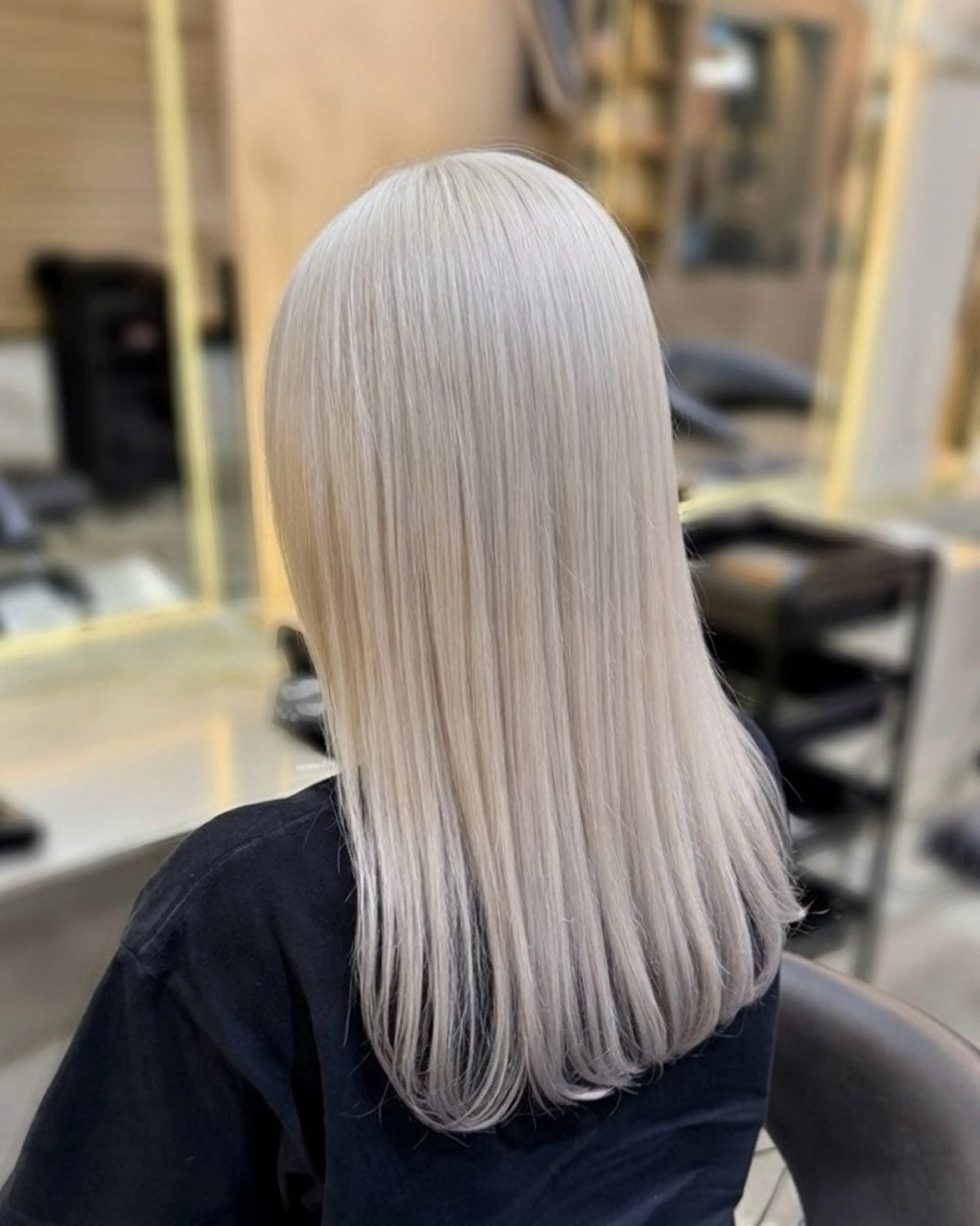 セミロング カット ヘアカラー ダブルカラー /垣尾颯大のヘアスタイル