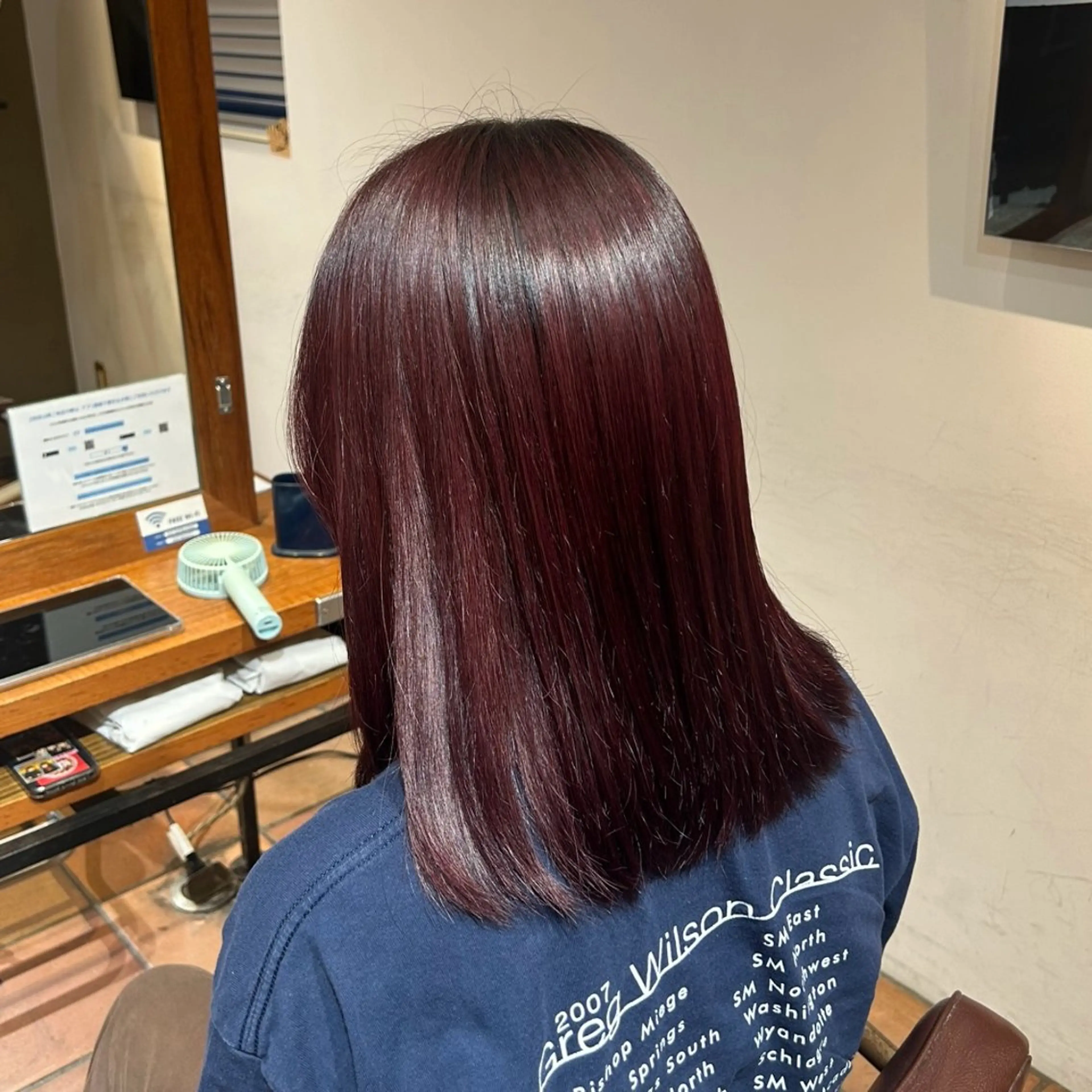 ミディアム さくら/ メンズパーマモデルのヘアスタイル