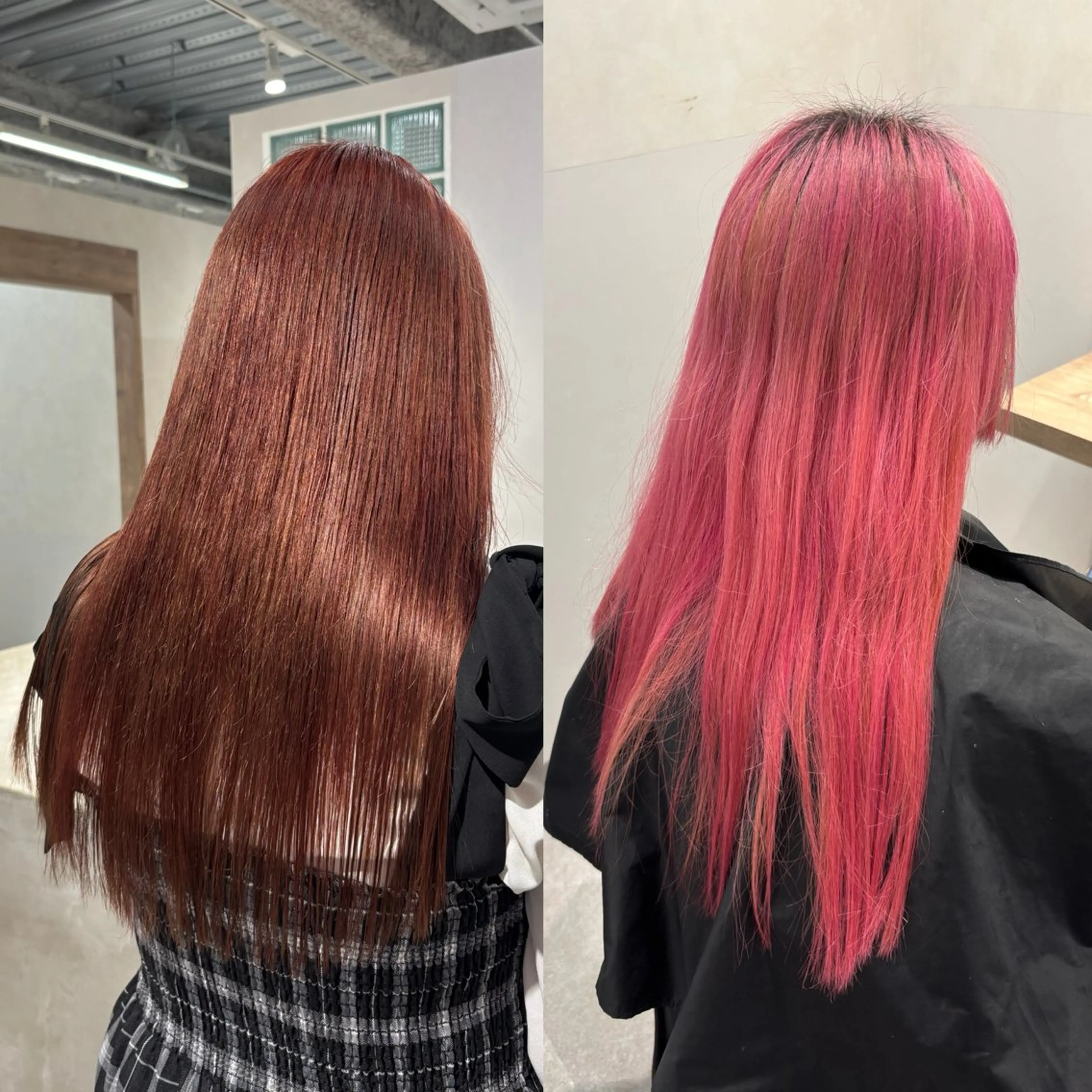 ロング ヘアカラー 吉澤 愛心のヘアスタイル