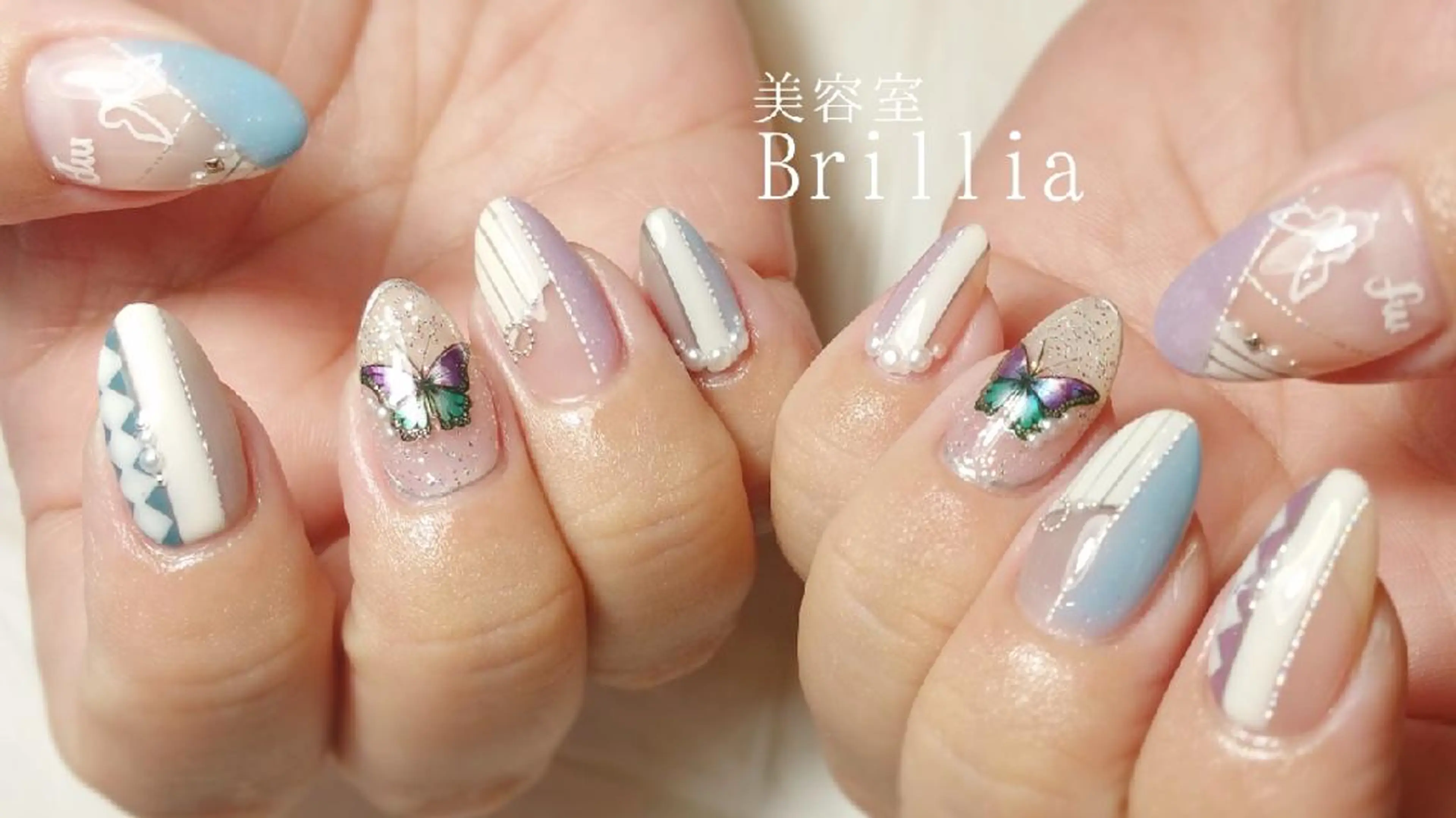 ネイル ハンドネイル 柴田 彩のネイルデザイン