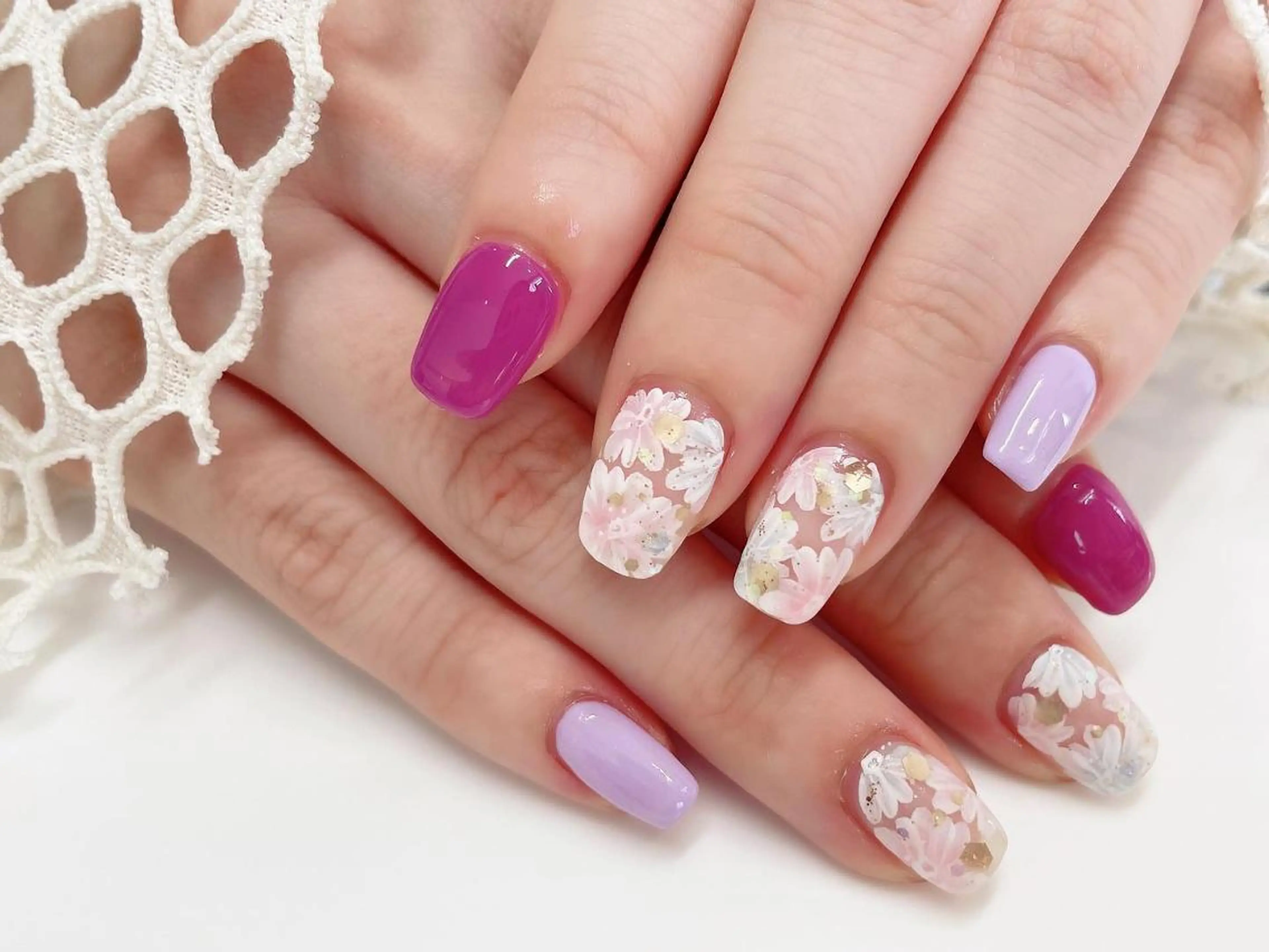 ネイル マツエク・マツパ まつげパーマ ボリュームラッシュ ジェルネイル ニュアンスネイル パラジェル 髙橋 敦子のマツエク・マツパデザイン