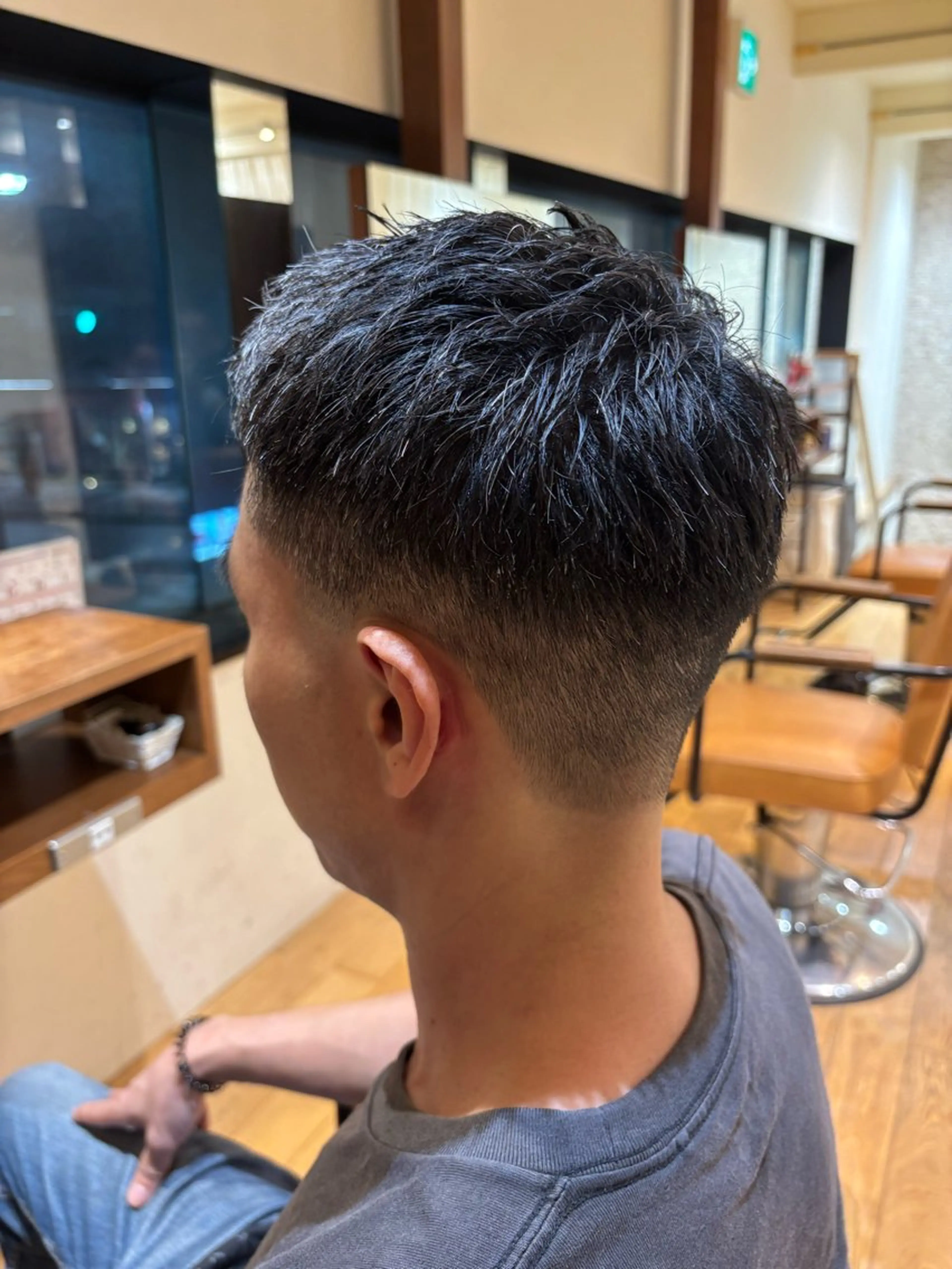 ショート メンズ おもだか　がく /レディースカットのヘアスタイル