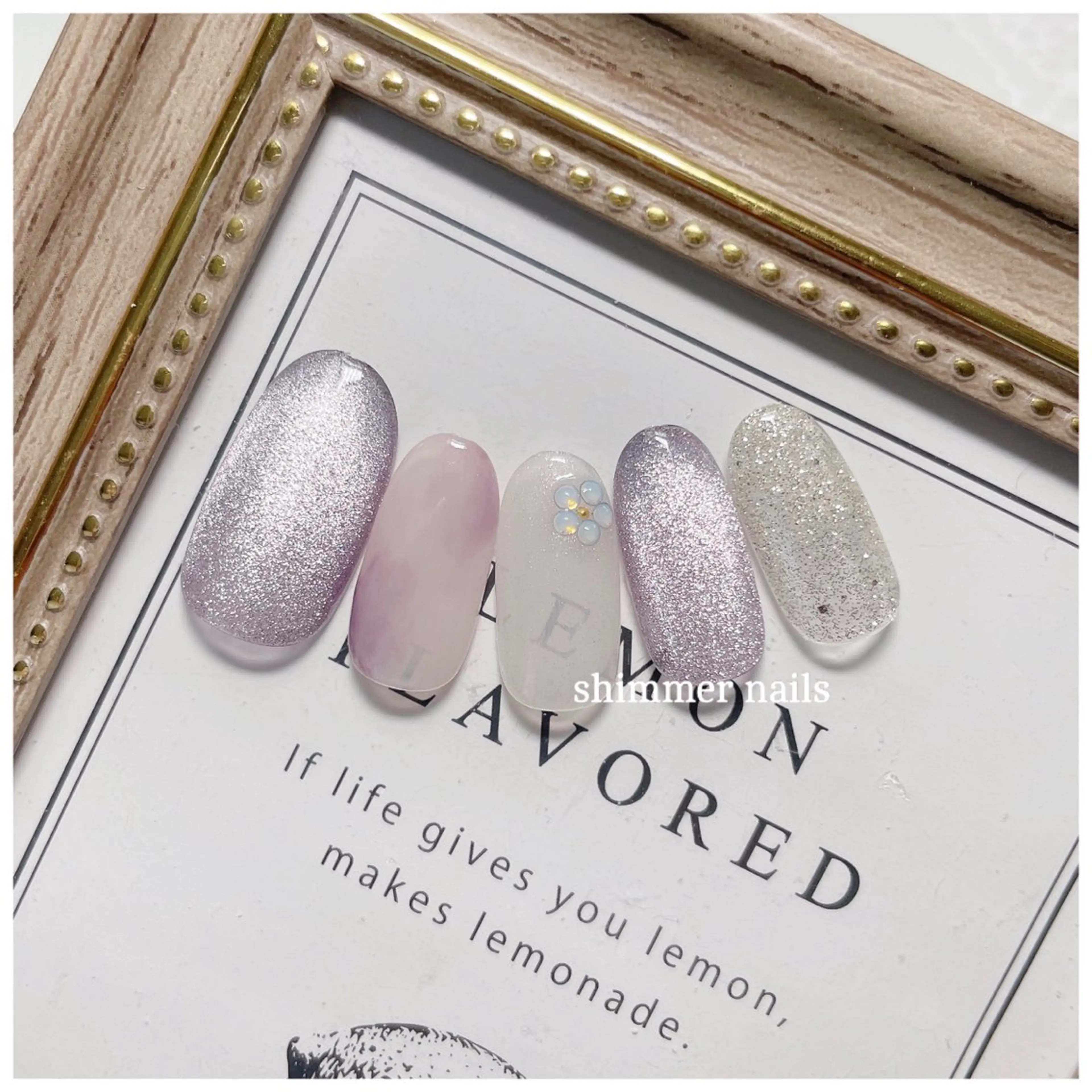 ネイル shimmer nailsのネイルデザイン