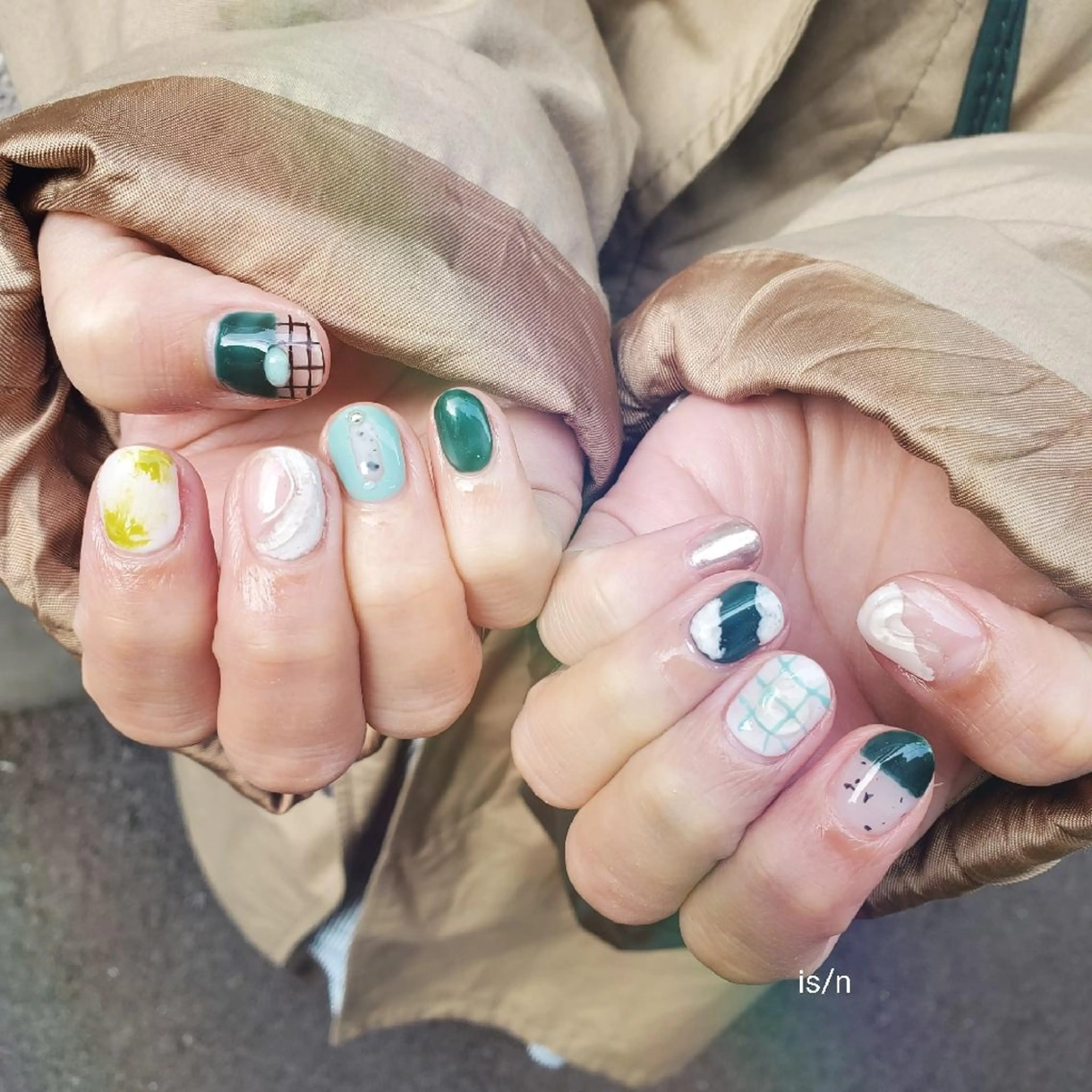 ネイル ハンドネイル 店長 佐藤のネイルデザイン