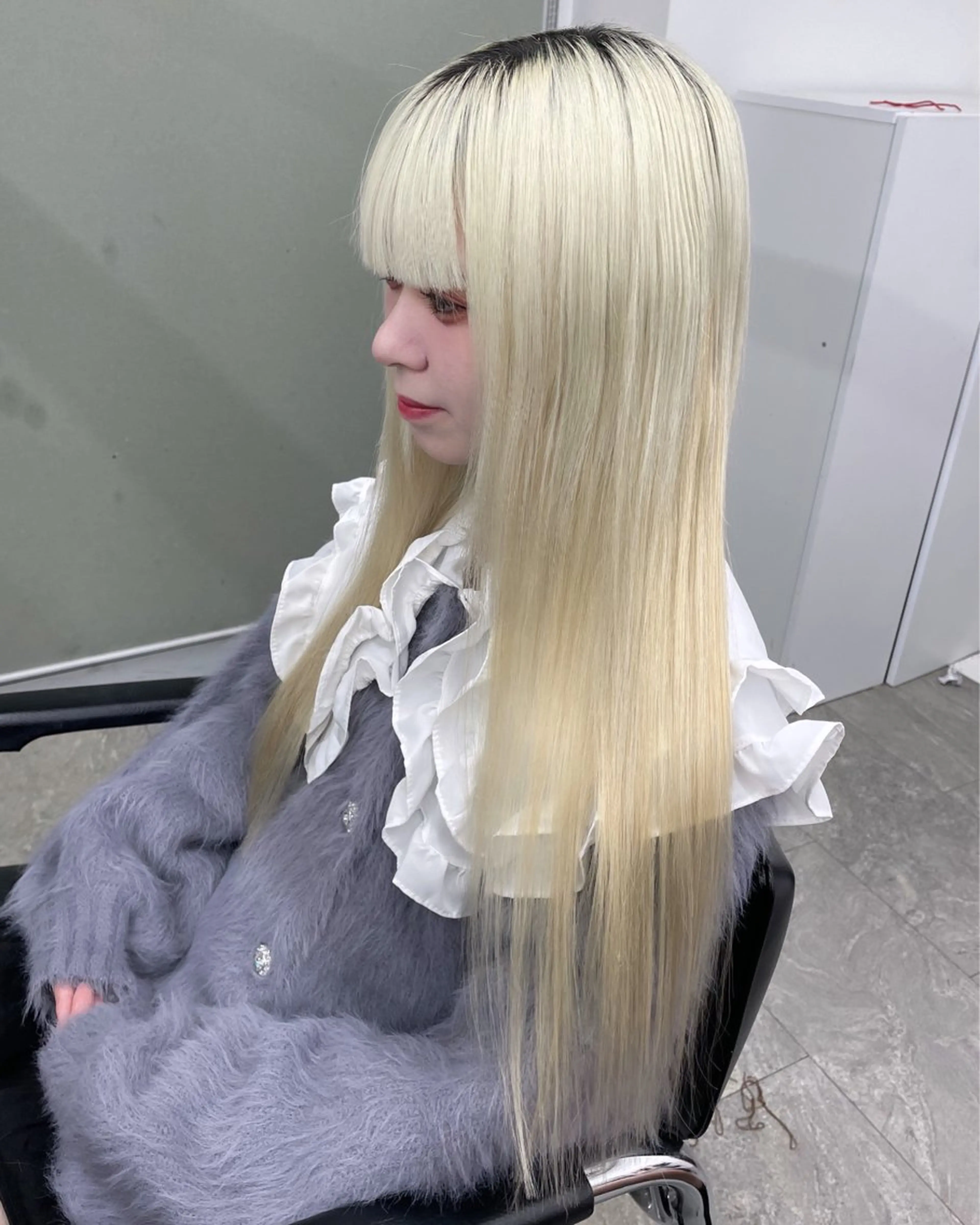 ロング カラー ヘアアレンジ プルエクステ ブロンド エクステ ロング エクステ 🎀プルエクステ みまひかる🎀のヘアスタイル