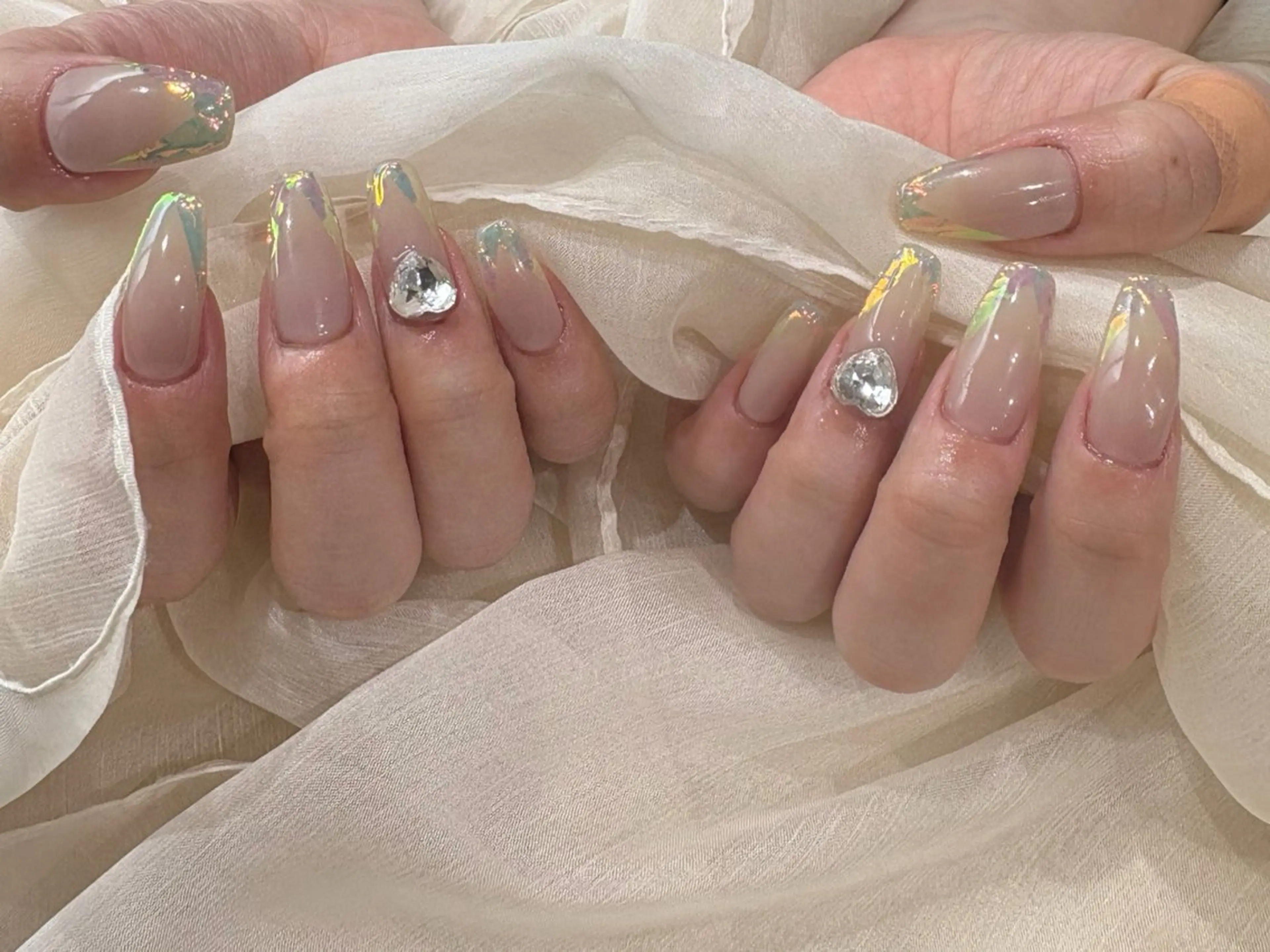 ミディアム ハンドネイル Nail R💫 naoのネイルデザイン