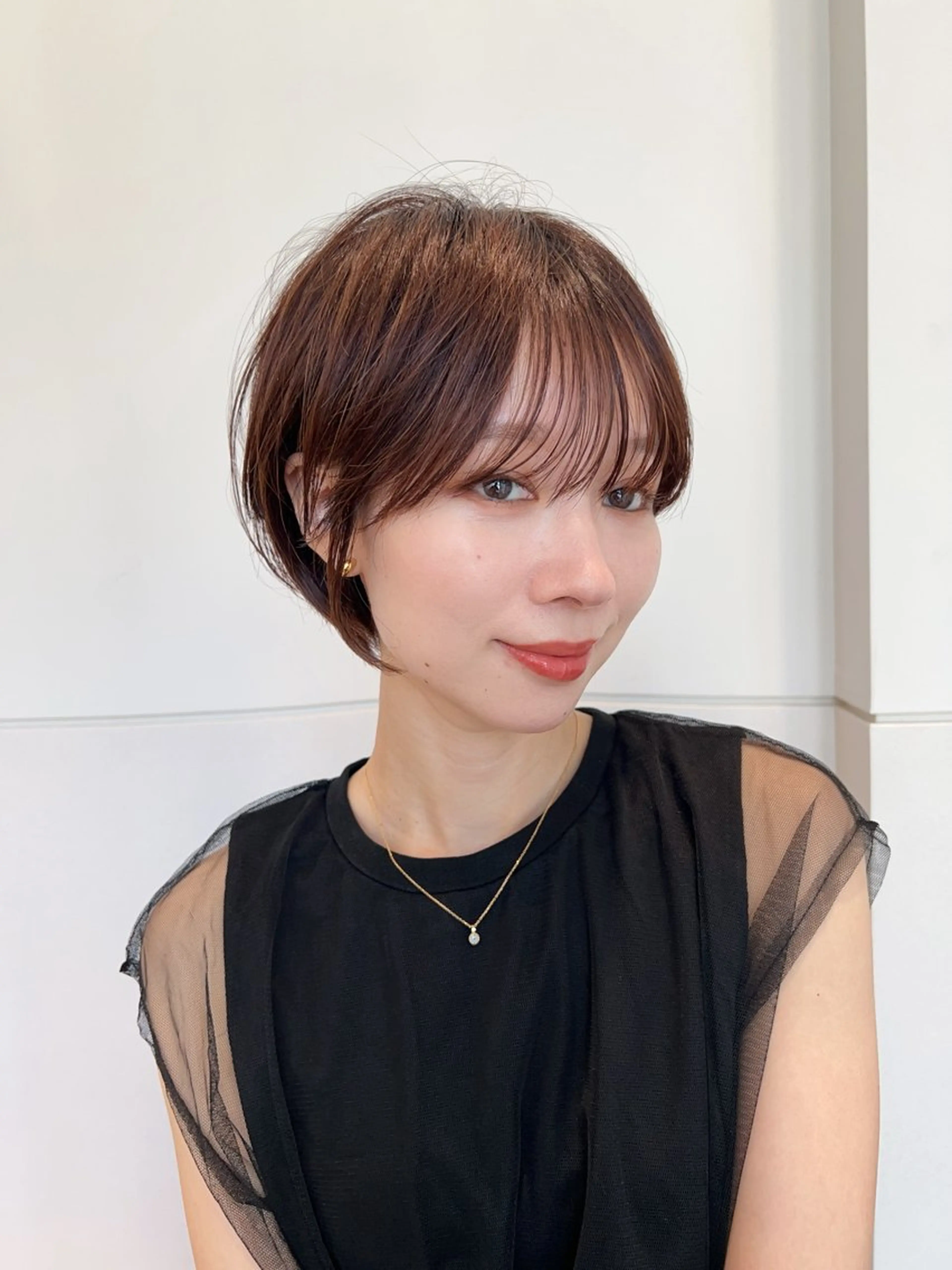 ショート ヘアカラー ヘッドスパ 縮毛矯正 /横山陸人のヘアスタイル