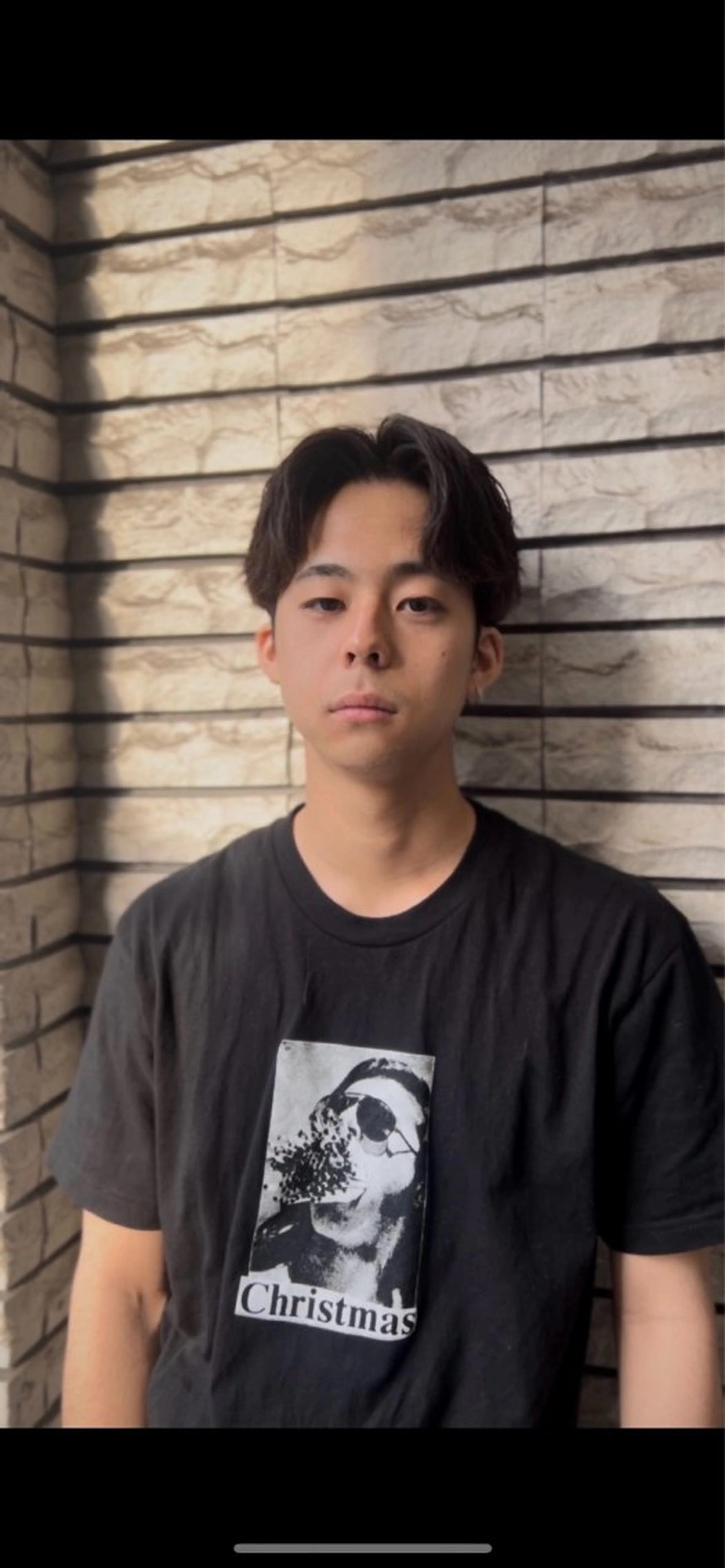 メンズ センターパート UMM所属・赤木 俊太のヘアスタイル