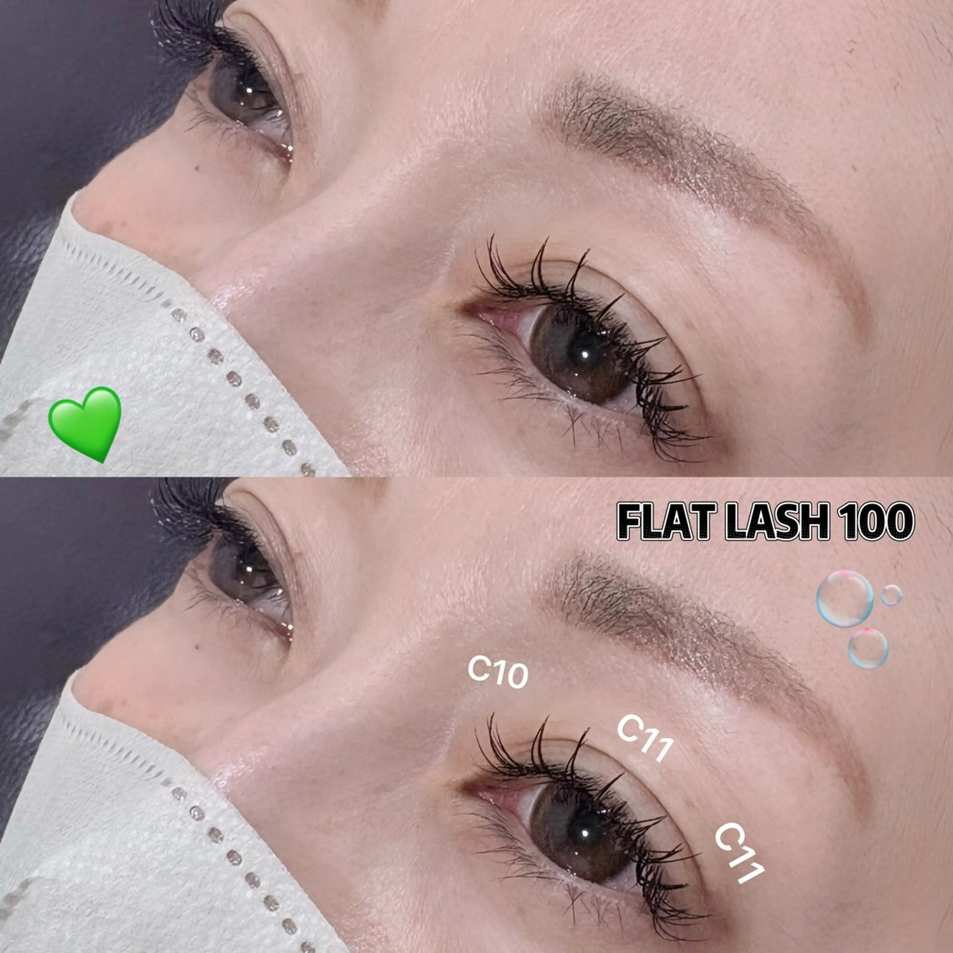 マツエク・マツパ 前川 佳乃のマツエク・マツパデザイン