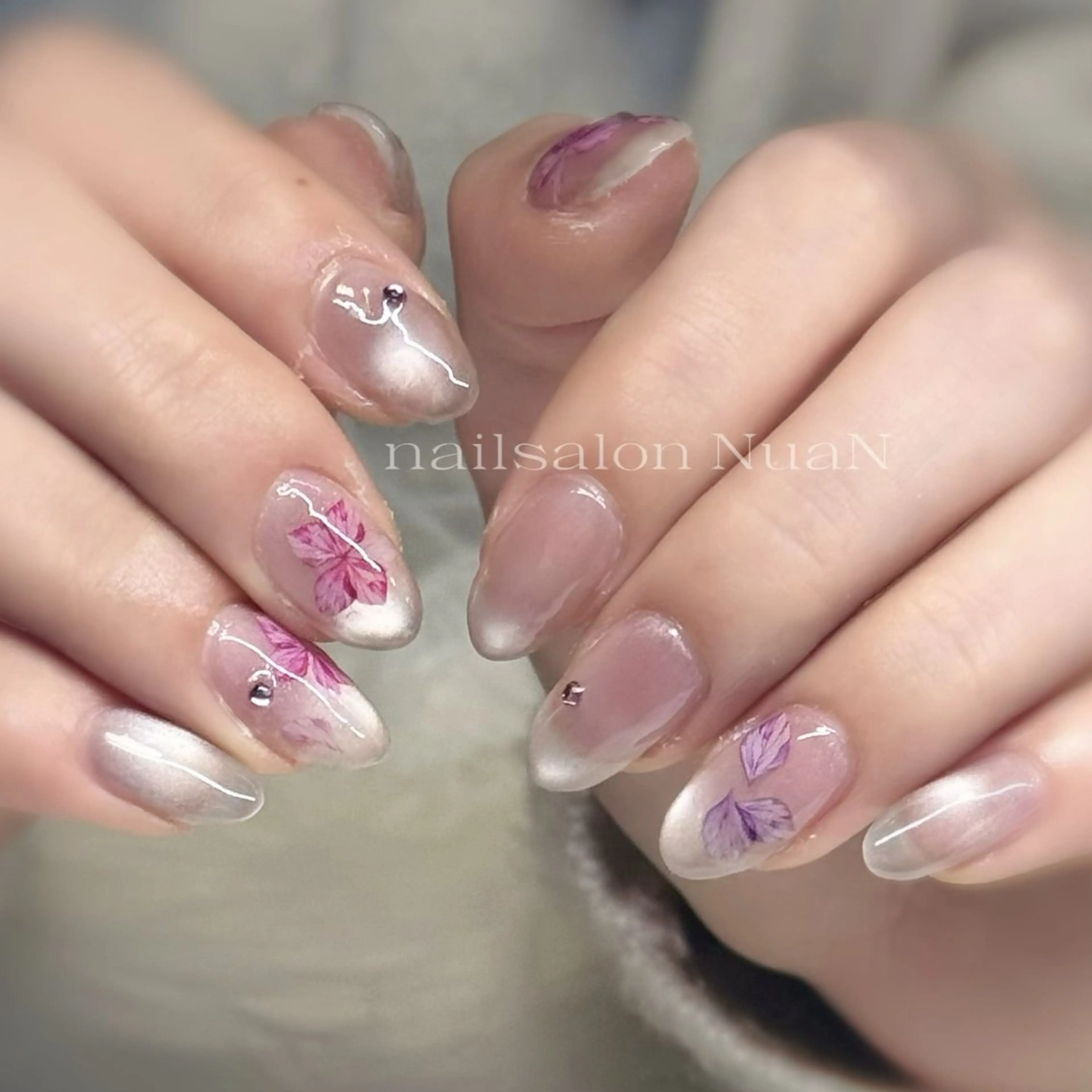 ネイル ハンドネイル NuaN 名城線黒川駅徒歩3分のネイルデザイン