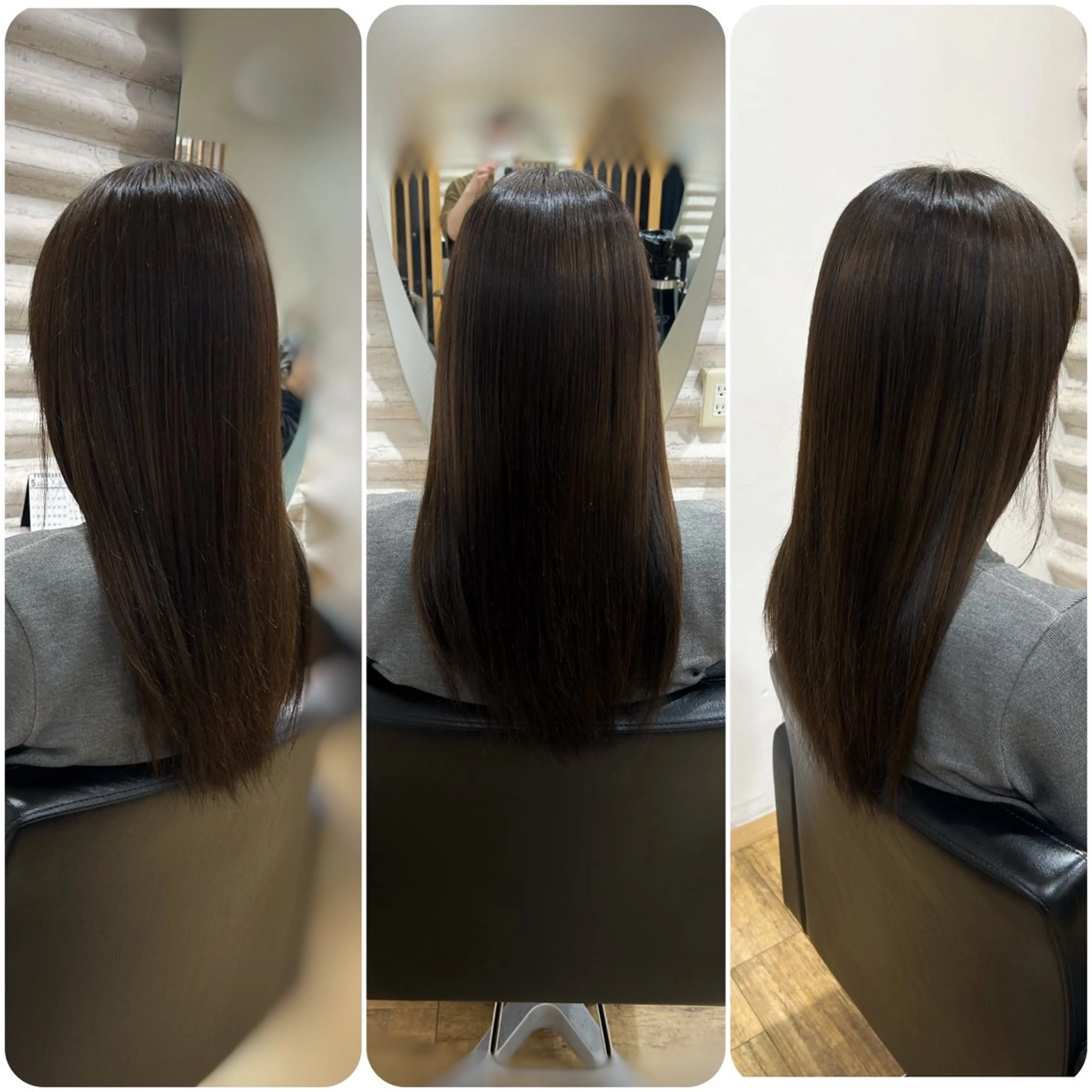 ロング カラー 髪質改善 トリートメント 『艶髪』で印象が激変 ！髪質改善専門KONのヘアスタイル