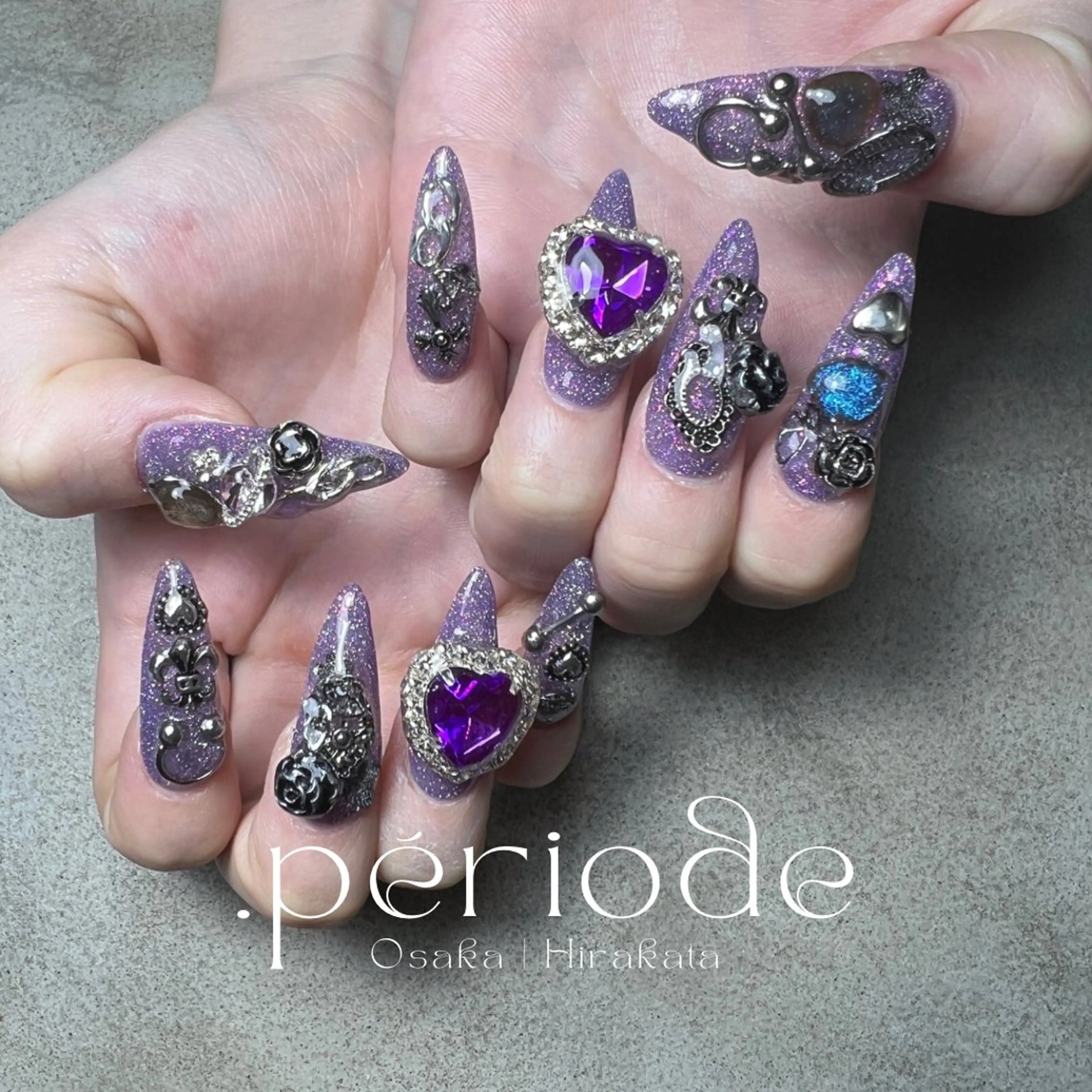 ネイル .période所属・. périodeのネイルデザイン