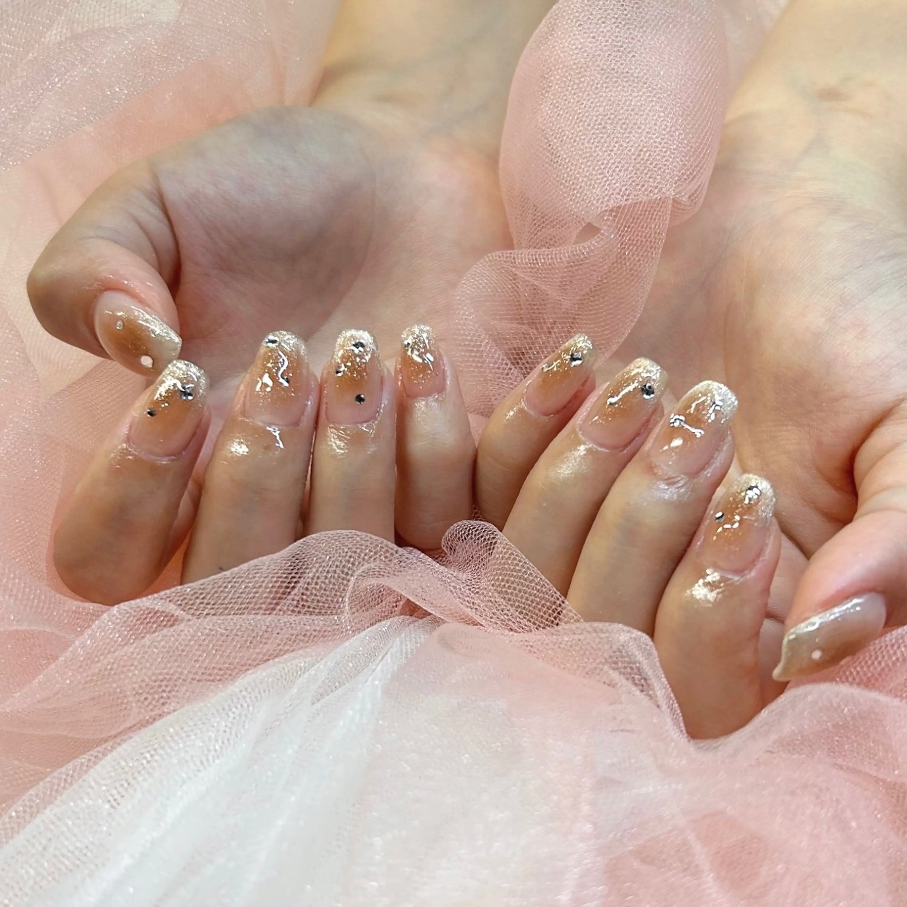 ネイル チークネイル EMANON心斎橋店所属・大阪心斎橋ネイル/ hinataのネイルデザイン