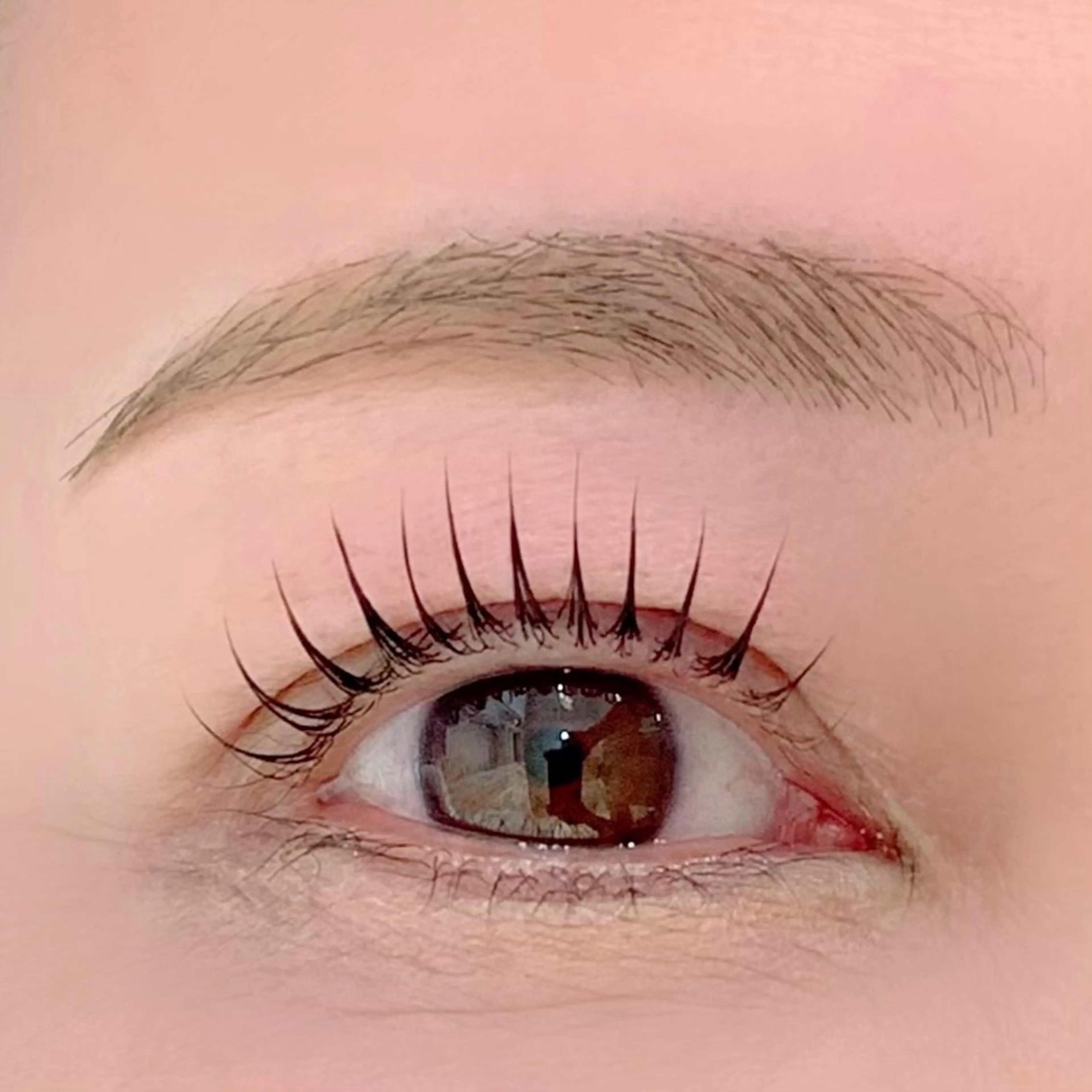 マツエク・マツパ パリジェンヌラッシュリフト 一重×まつ毛パーマ BellFlower Aki（眉・まつげ）のマツエク・マツパデザイン