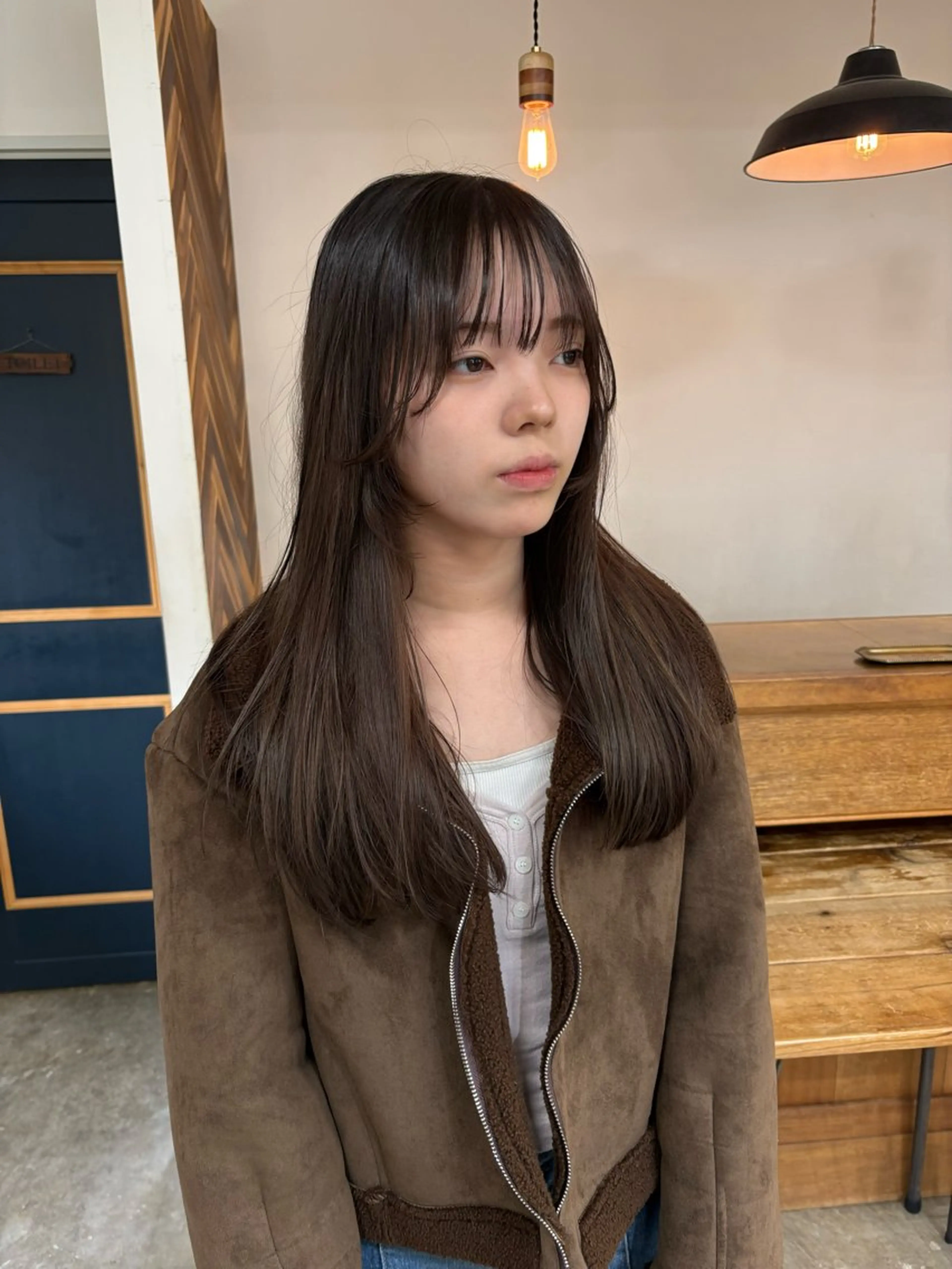 ロング カラー レイヤーカット カット ヘアカラー トリートメント takada kohのヘアスタイル