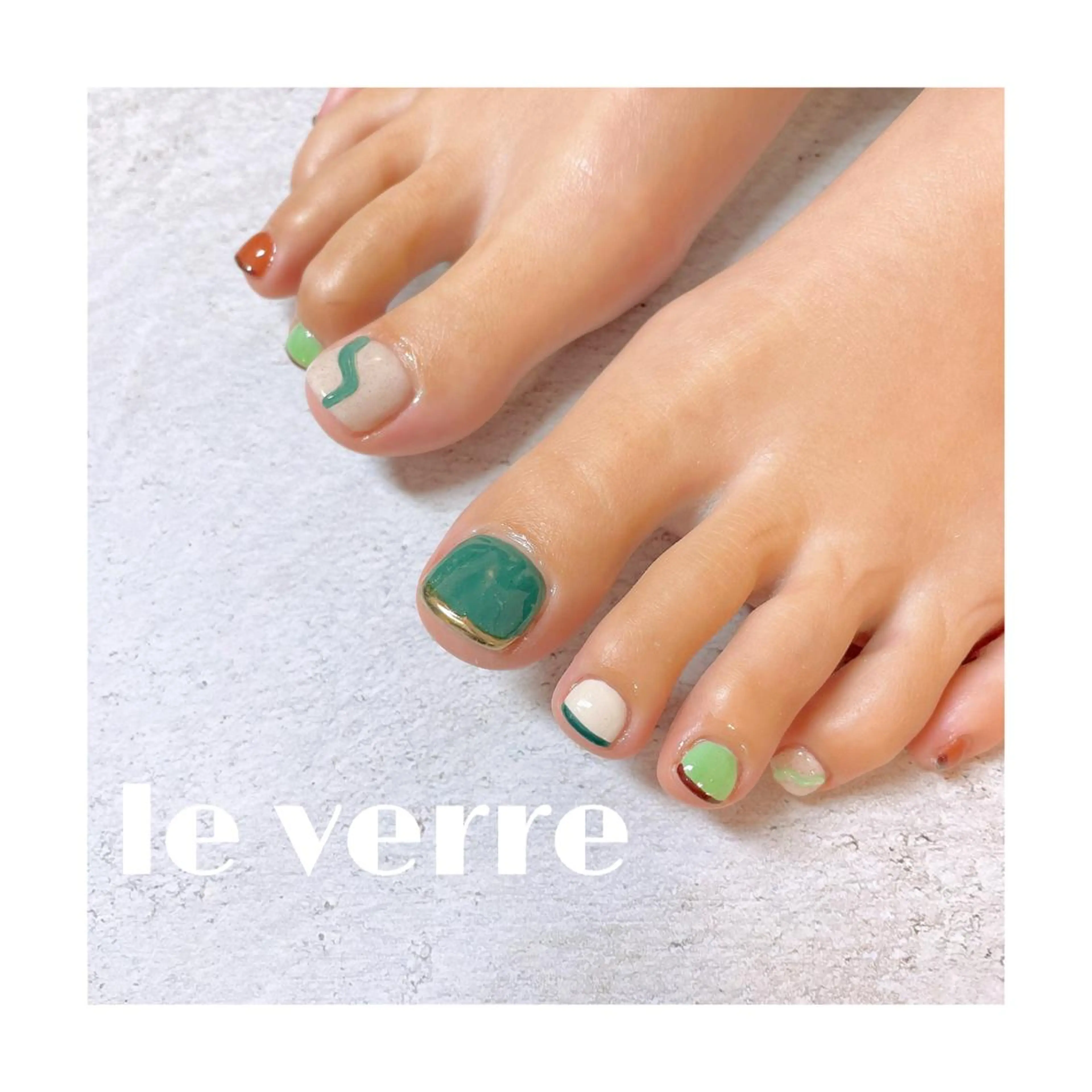 ネイル アートネイル le verre久屋公園所属・le verre 久屋公園のネイルデザイン