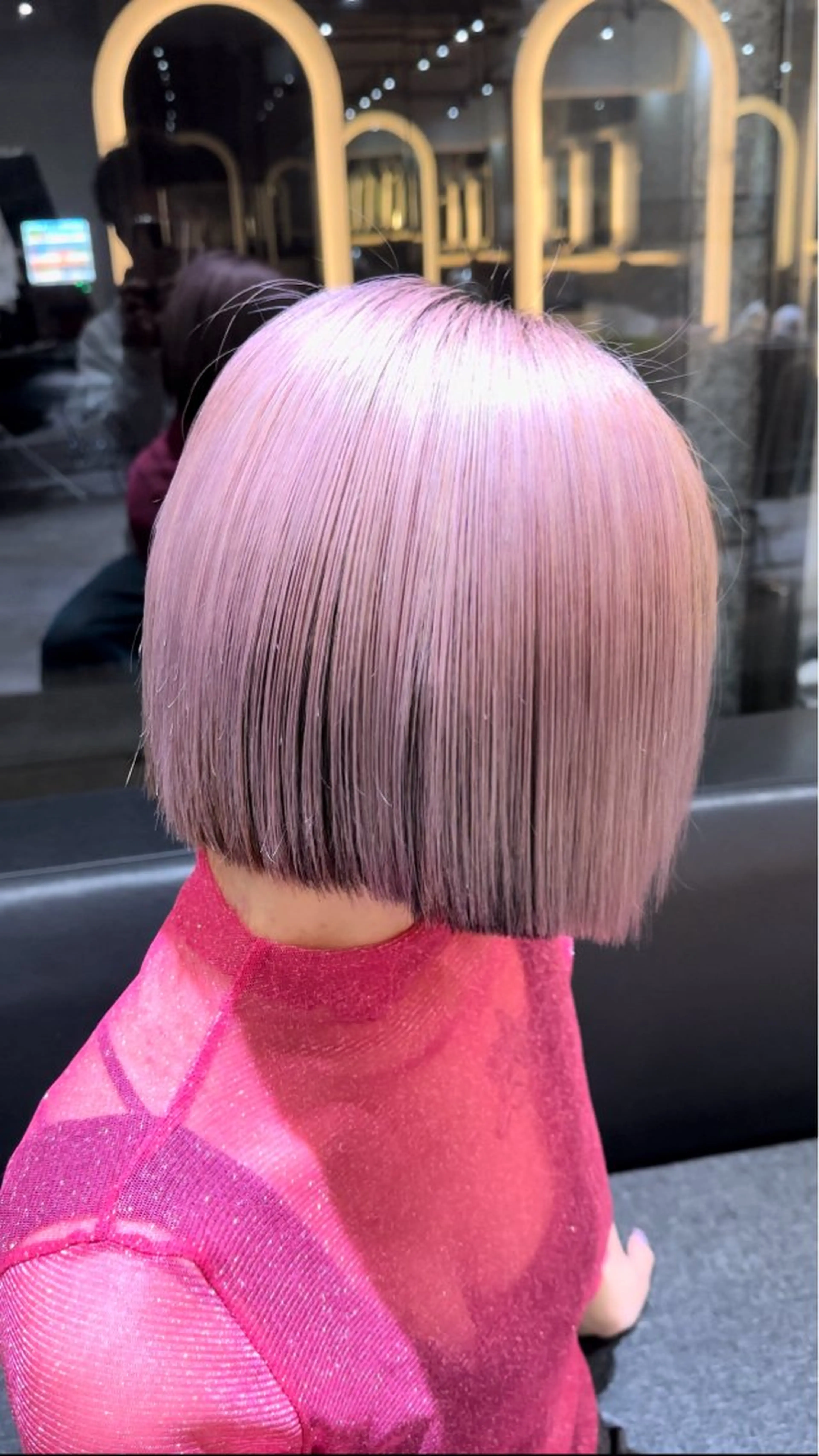 ミディアム カラー カット ヘアカラー トリートメント レイヤーカット/ ブリーチカラー/雅人のヘアスタイル