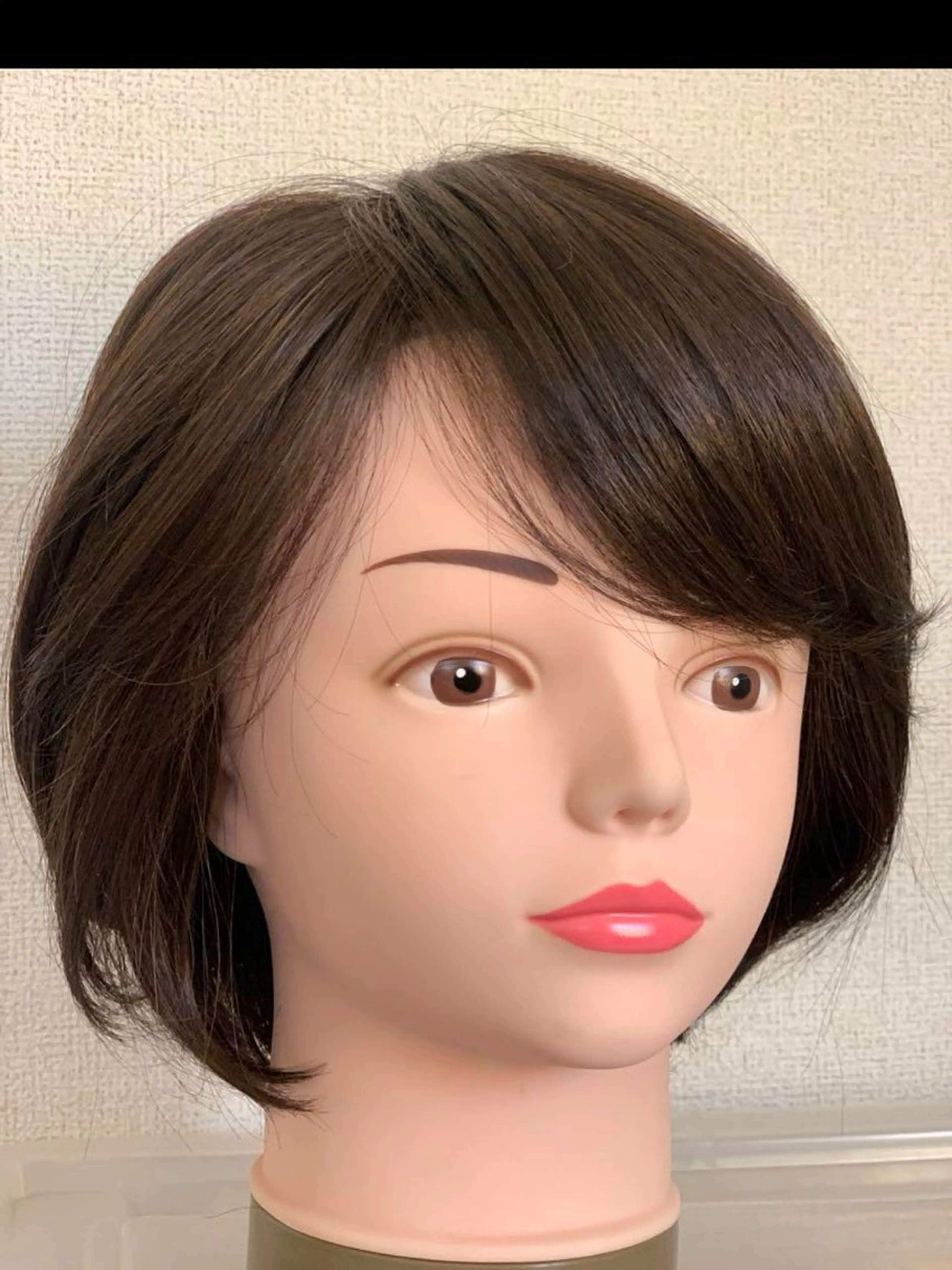 ミディアム 訪問美容ウィッグ のお店 つむぎのヘアスタイル