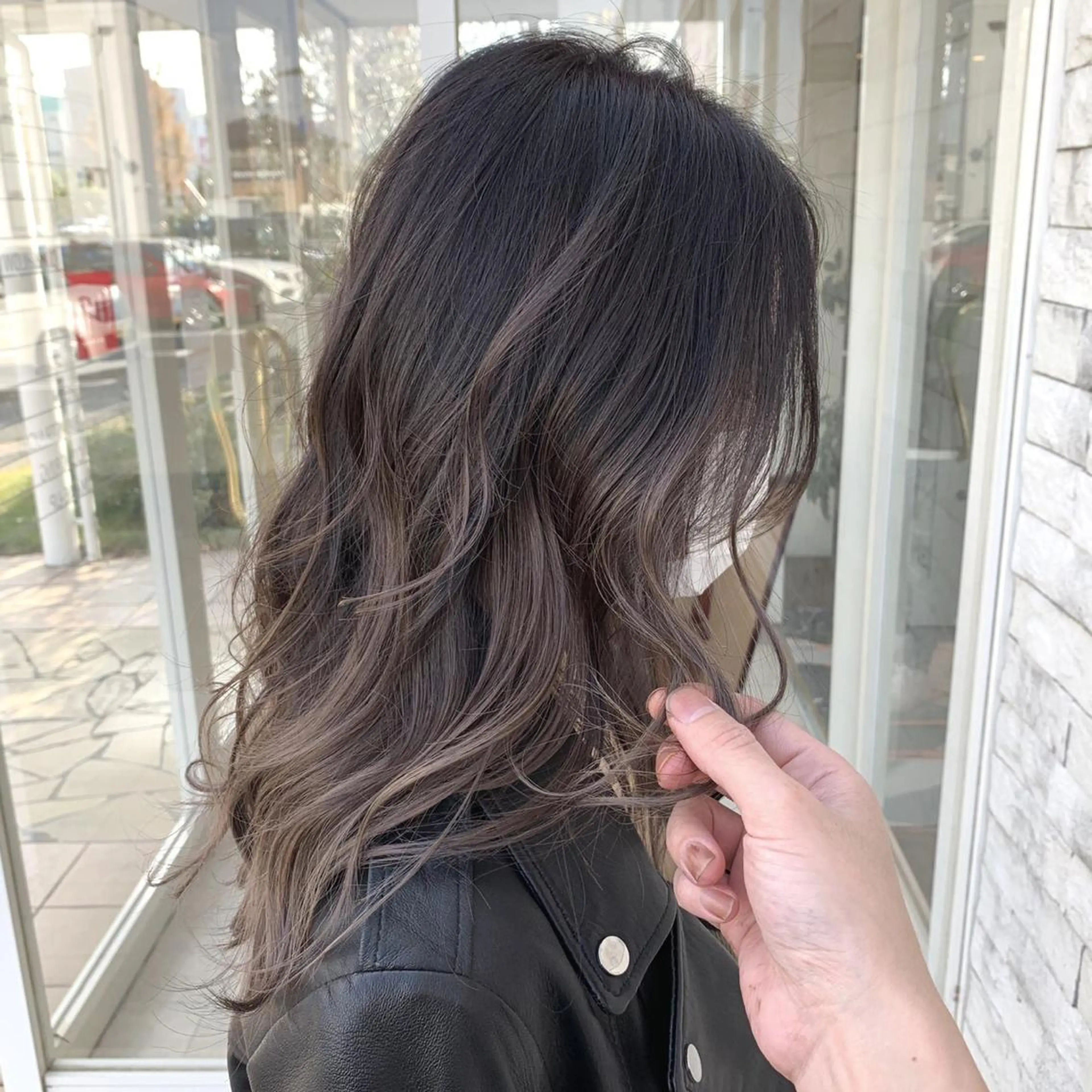 セミロング カラー 宍戸 海斗のヘアスタイル