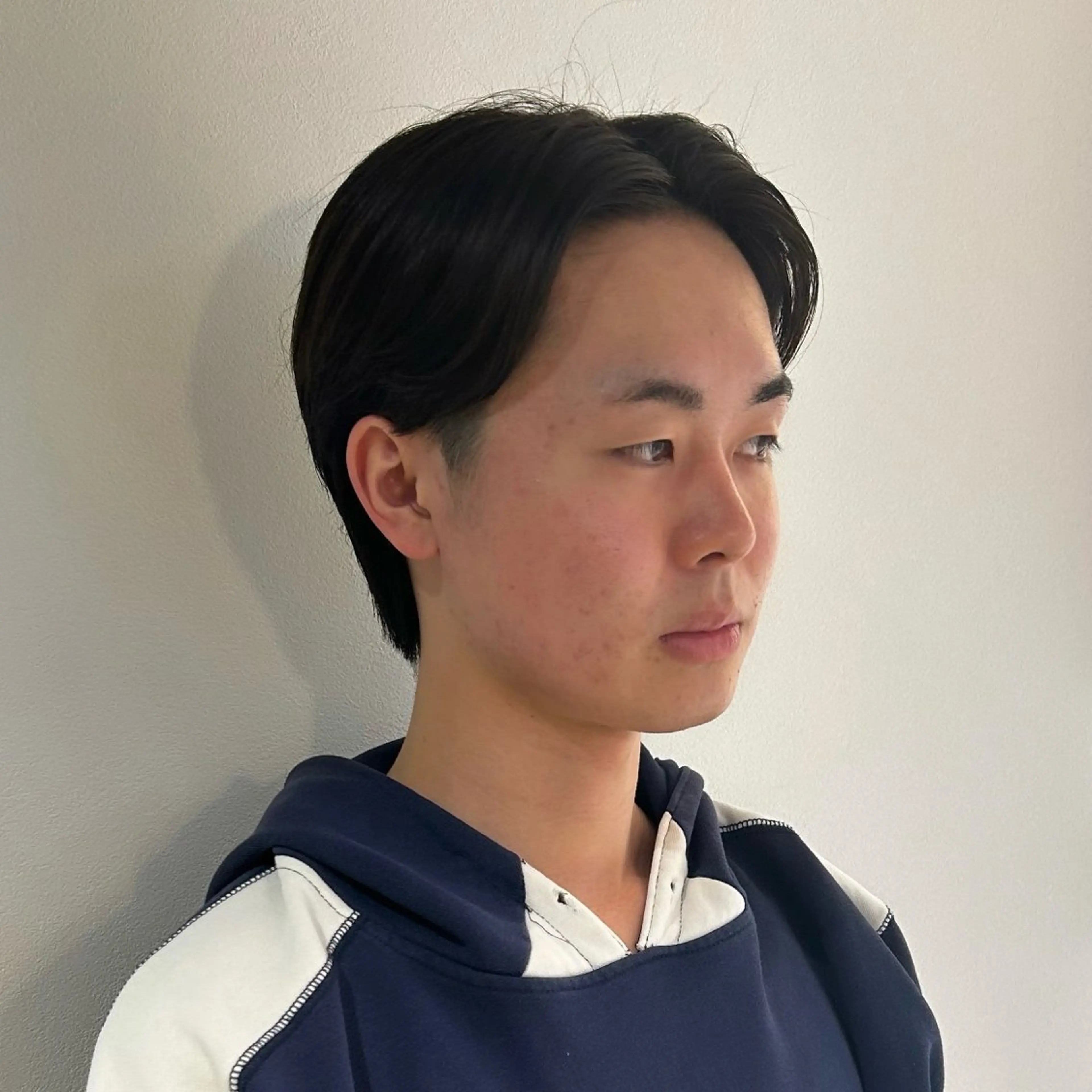 メンズ カット ちさと/メンズ ショート/縮毛矯正のヘアスタイル