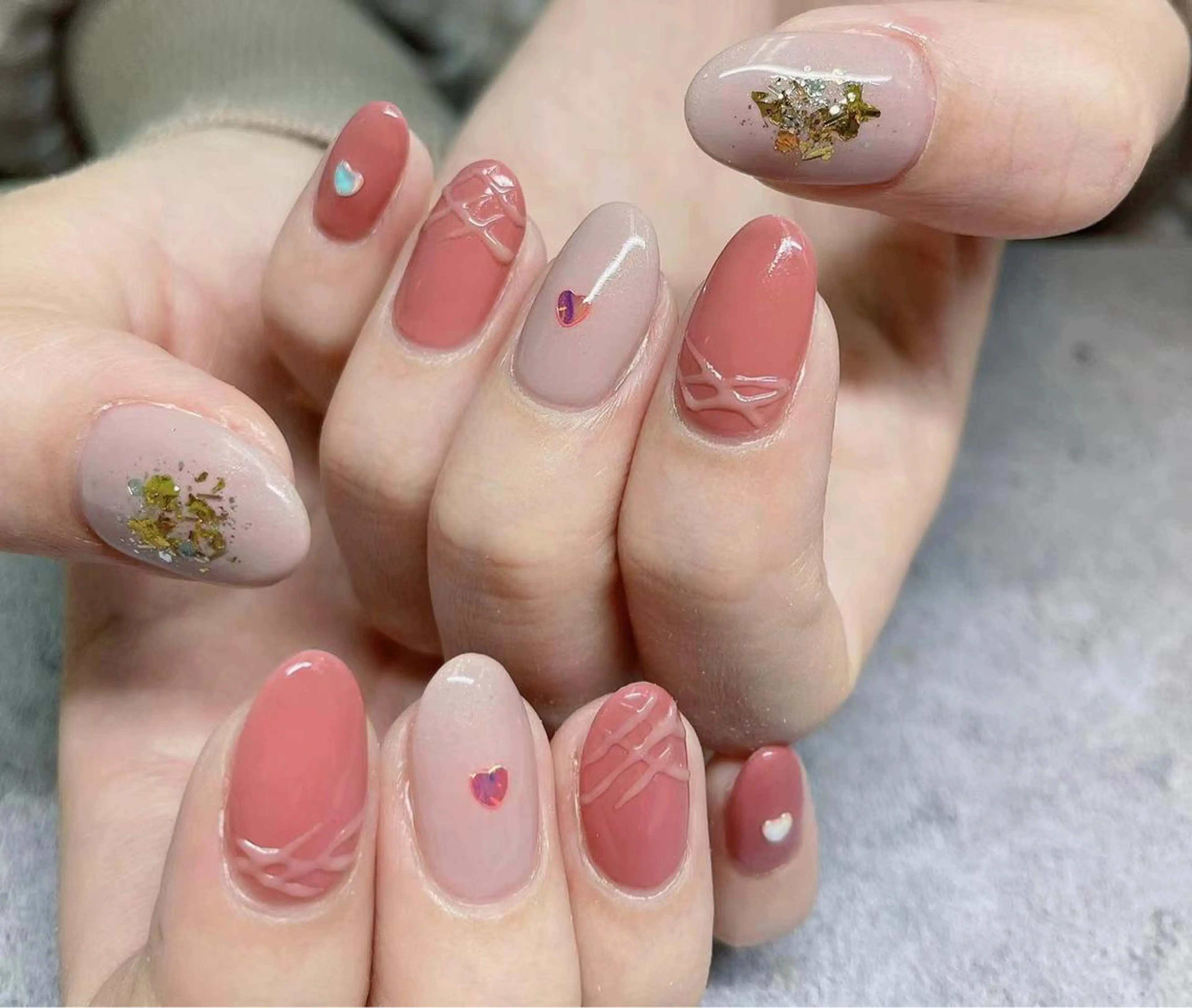 ネイル ハンドネイル マキ ネイルサロンのネイルデザイン