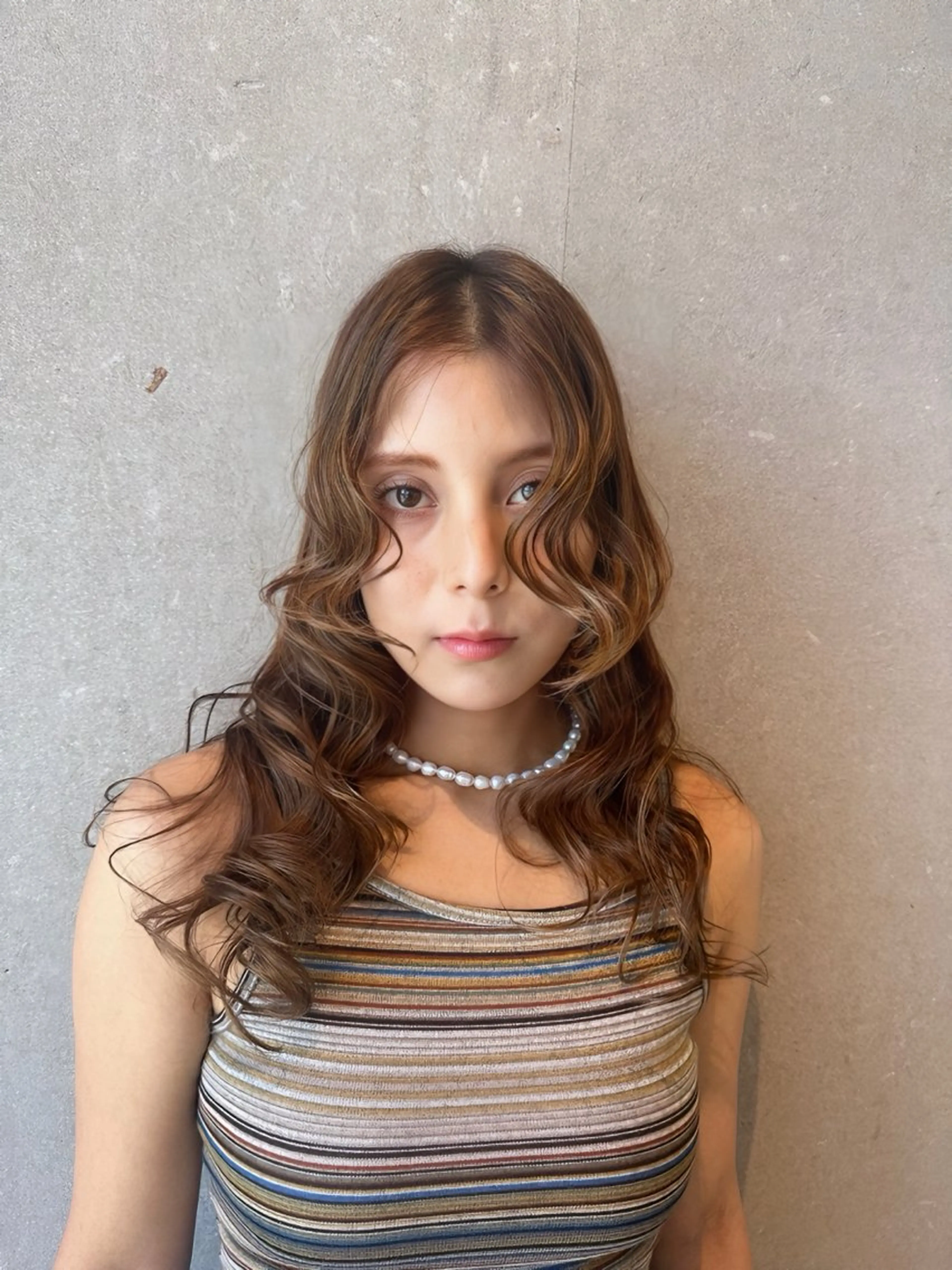 ロング カラー カット ヘアカラー トリートメント 🫧🎀tasty yama🫧🪽のヘアスタイル