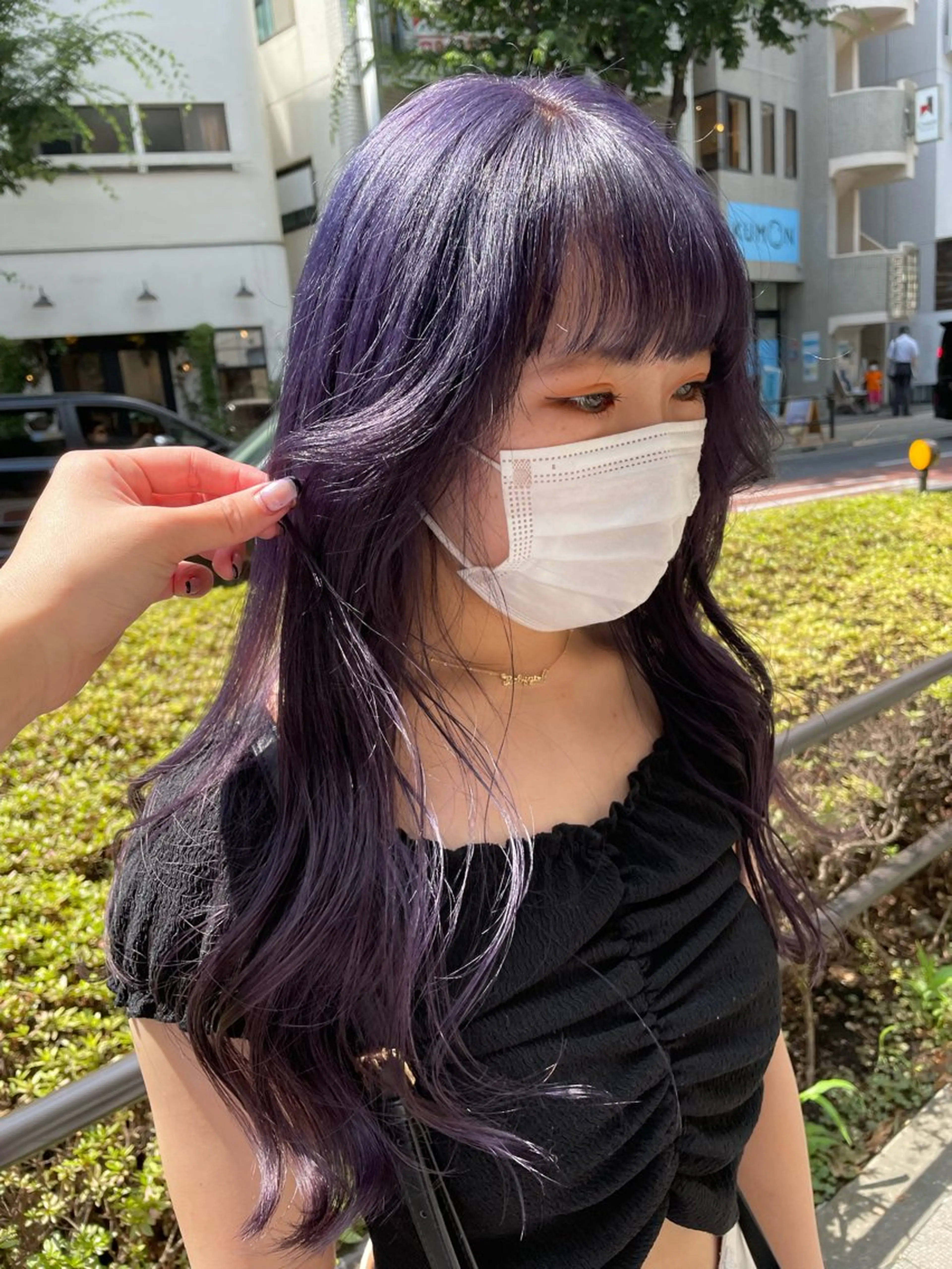 セミロング ヘアカラー 艶カラー/eye 🫧ྀི/栞のヘアスタイル