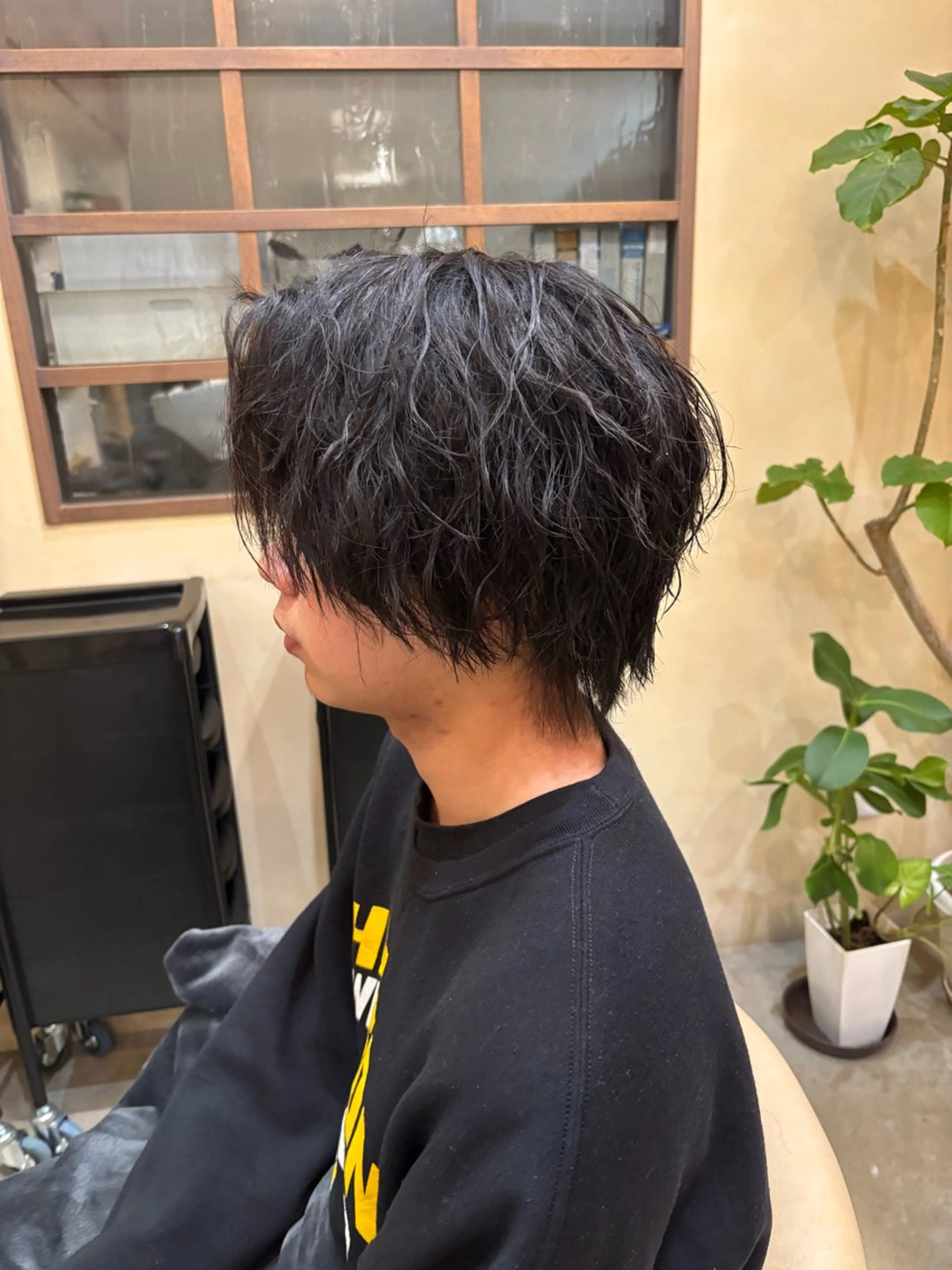 ショート メンズ カット パーマ トリートメント 鹿児島 TSUBASAのヘアスタイル
