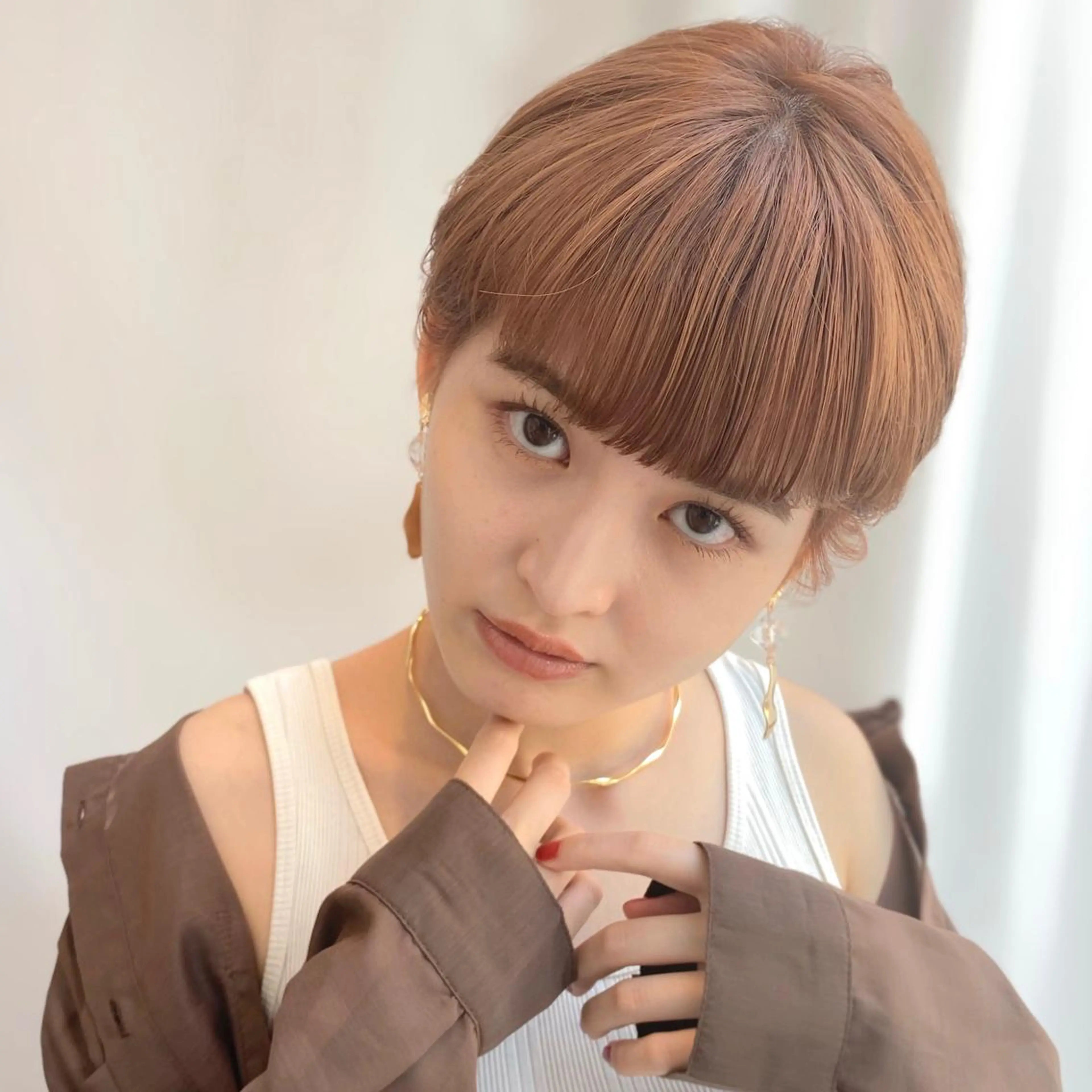 ショート 韓国くびれレイヤー 🇰🇷はづきのヘアスタイル