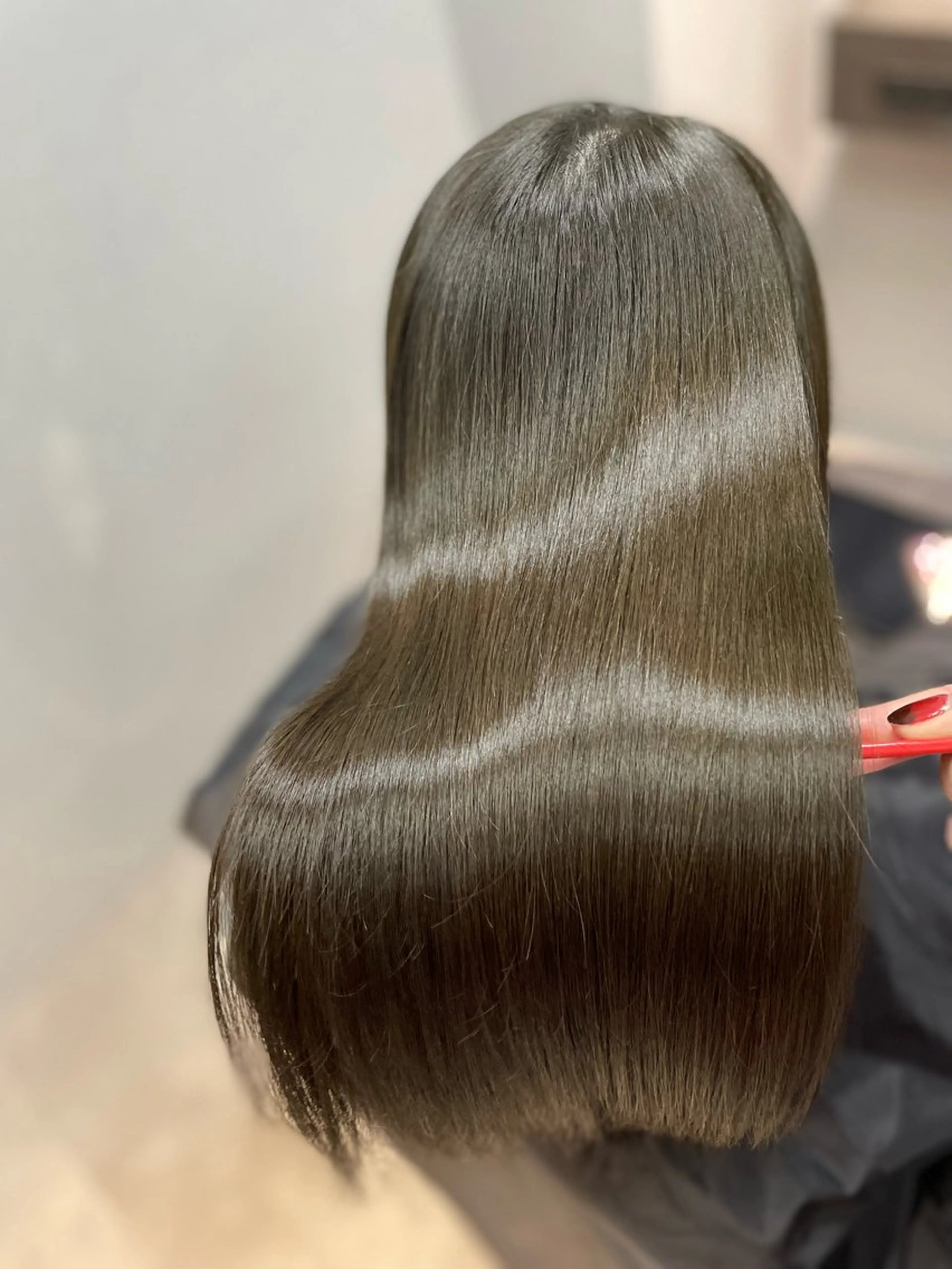 ロング カラー カット ヘアカラー トリートメント 山田彼門❄️髪質改善 /美髪縮毛矯正/天神のヘアスタイル