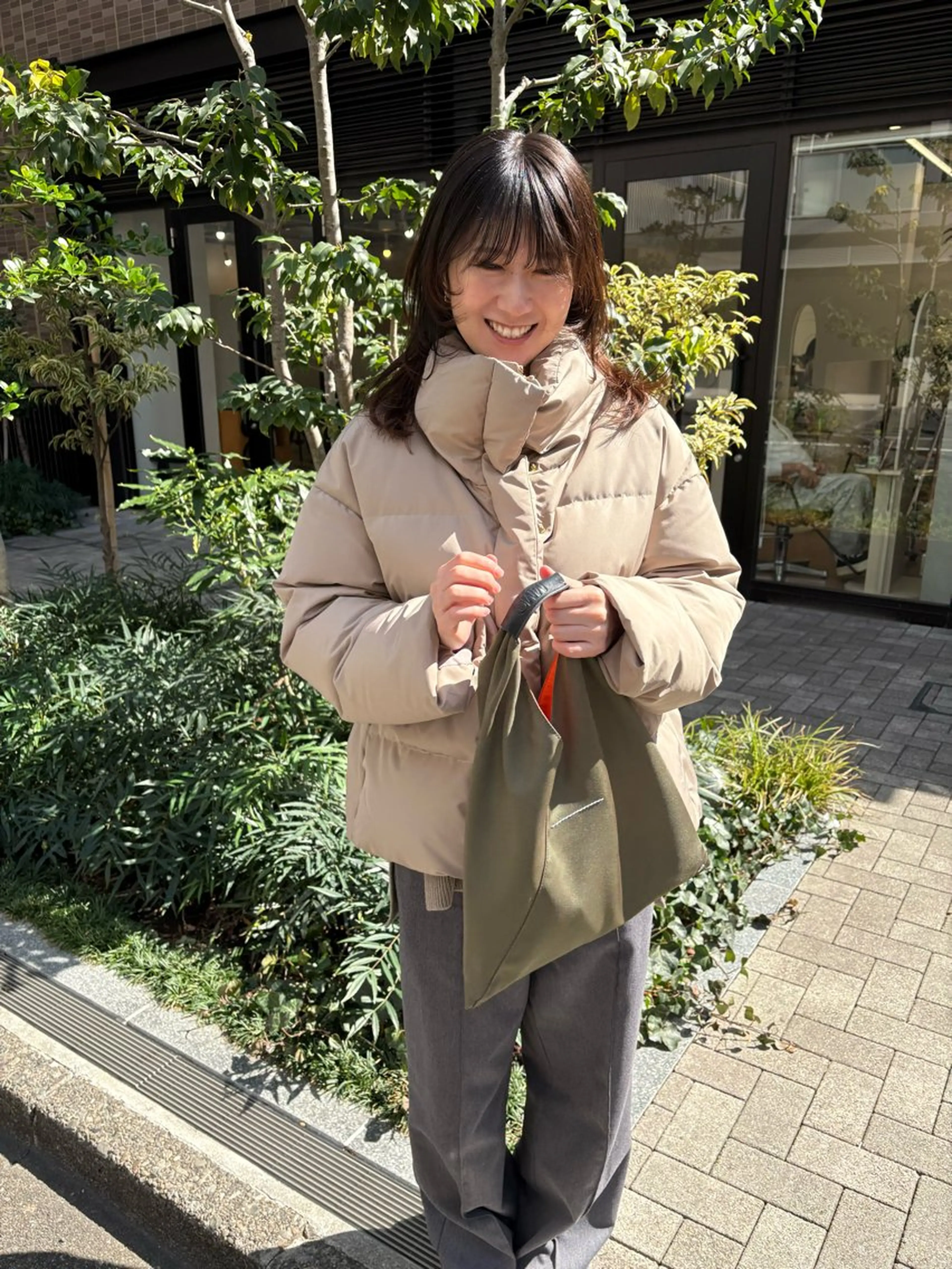 セミロング カット NOUN所属・eri kinjoのヘアスタイル