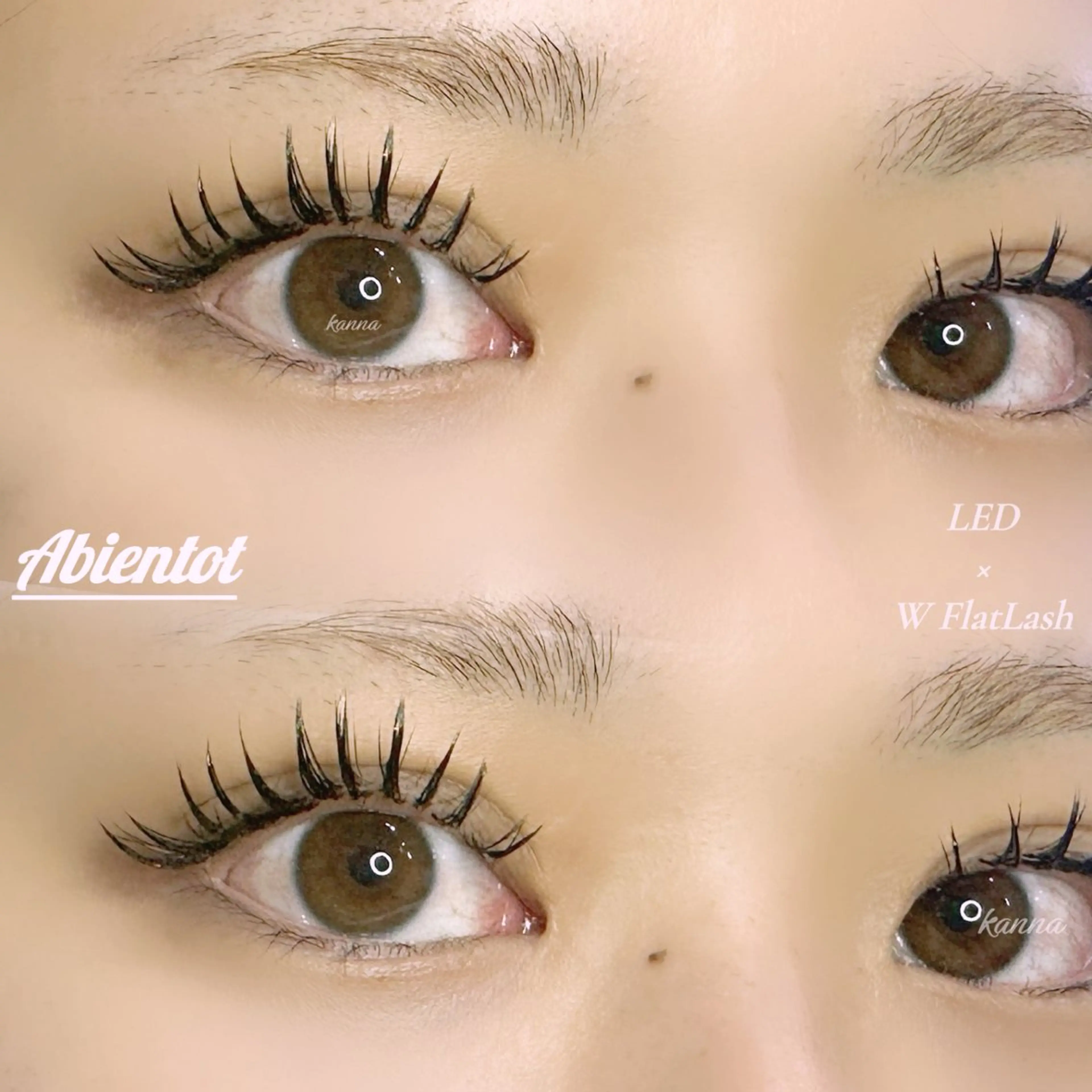 マツエク・マツパ Abientot Kannaのマツエク・マツパデザイン