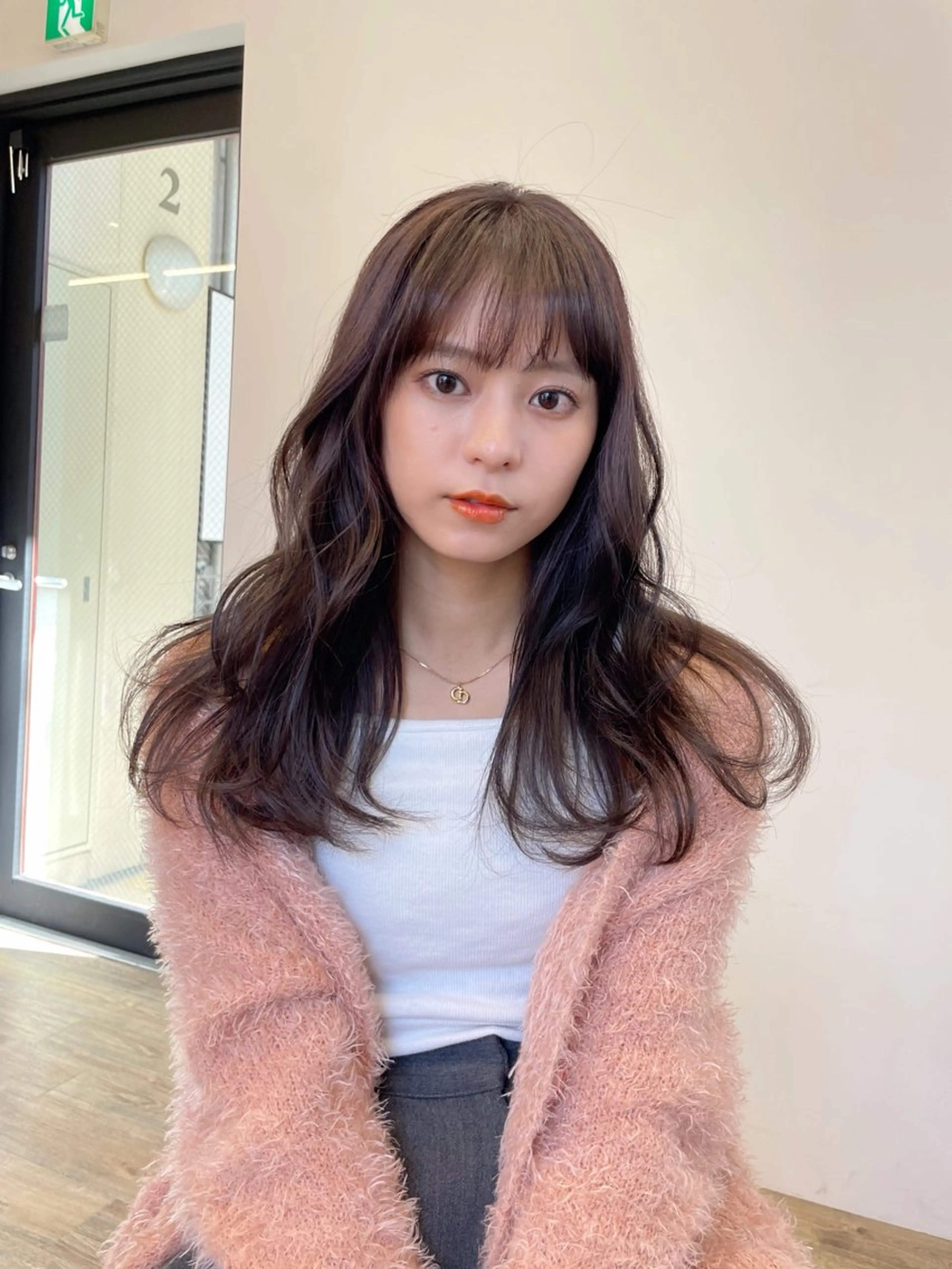 セミロング 艶髪/髪質改善 ナカムラのヘアスタイル