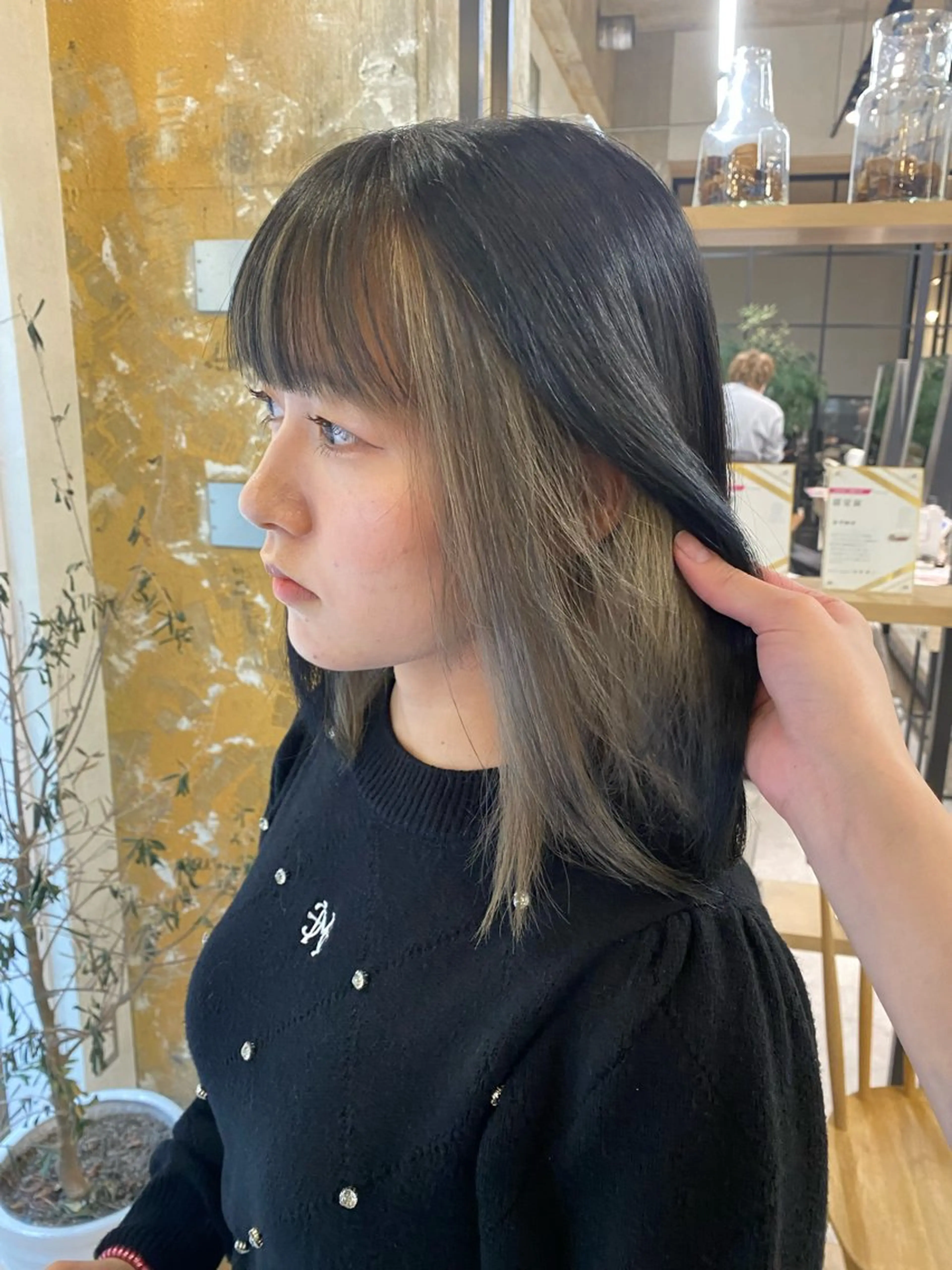 カラー Misaki ║ツヤカラーのヘアスタイル