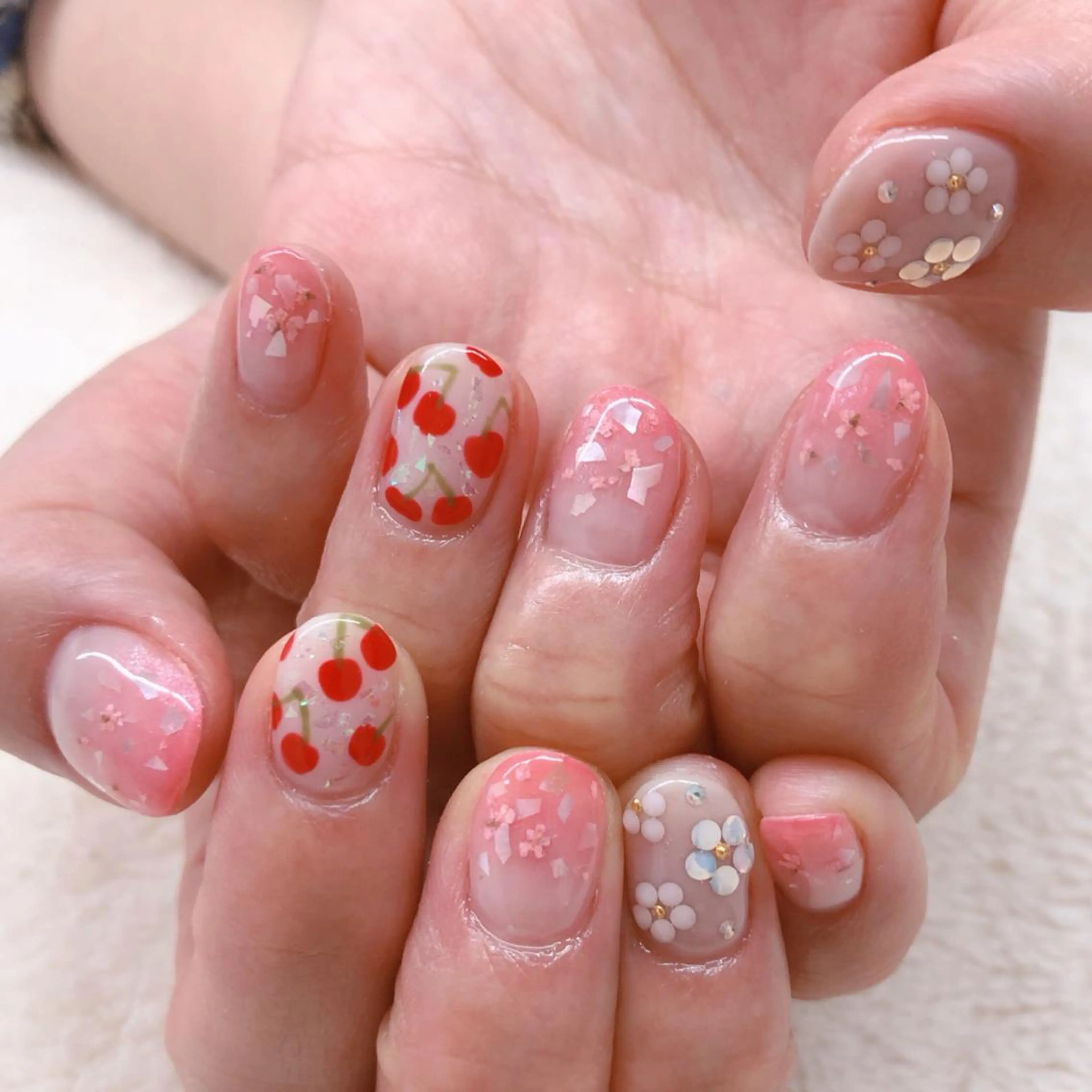 ネイル 春ネイル ハンドネイル MAYME所属・MAYME TAMAKIのネイルデザイン