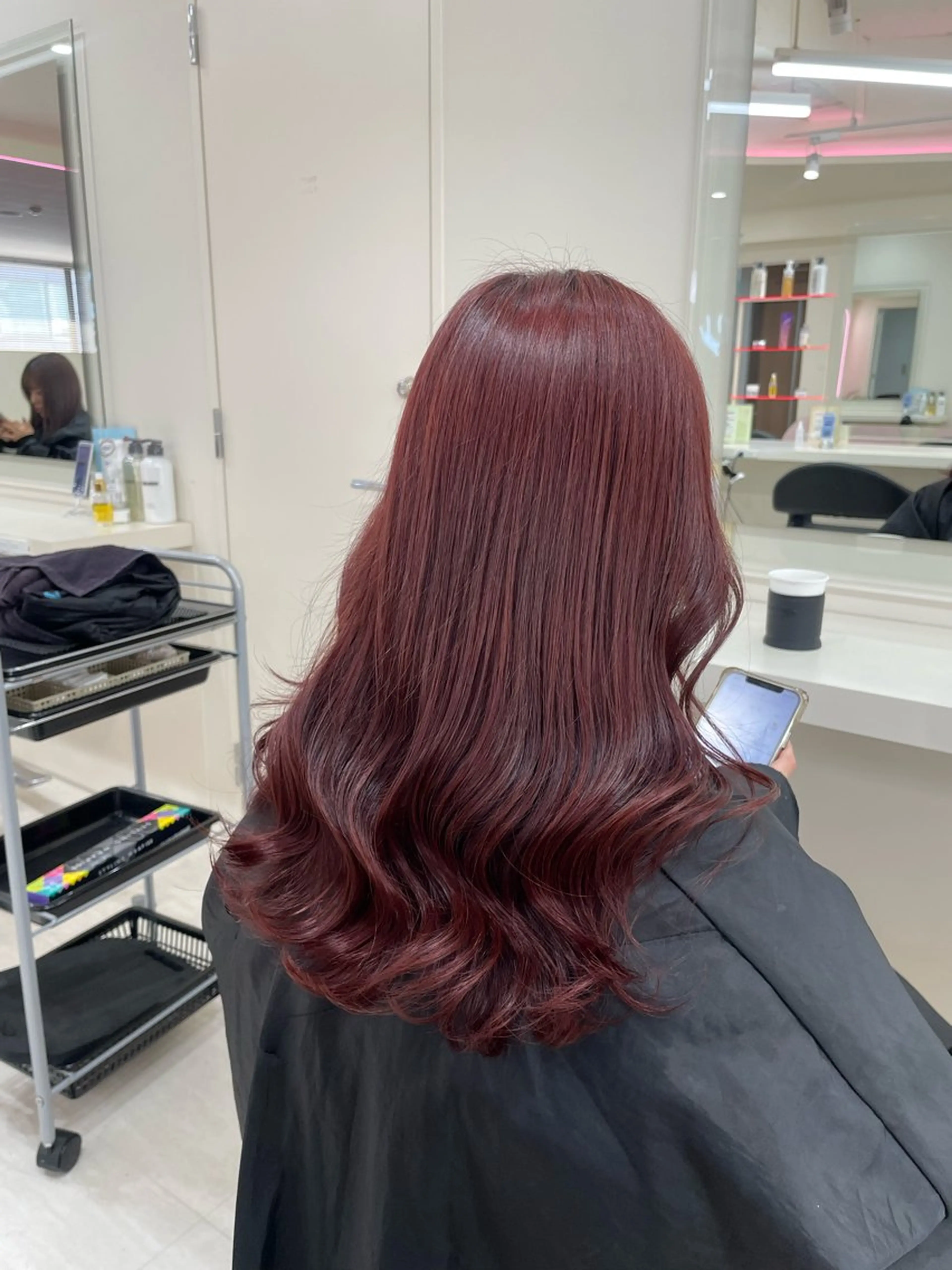 ロング カラー 🤍韓国大人っぽ ベージュMAI🤍のヘアスタイル