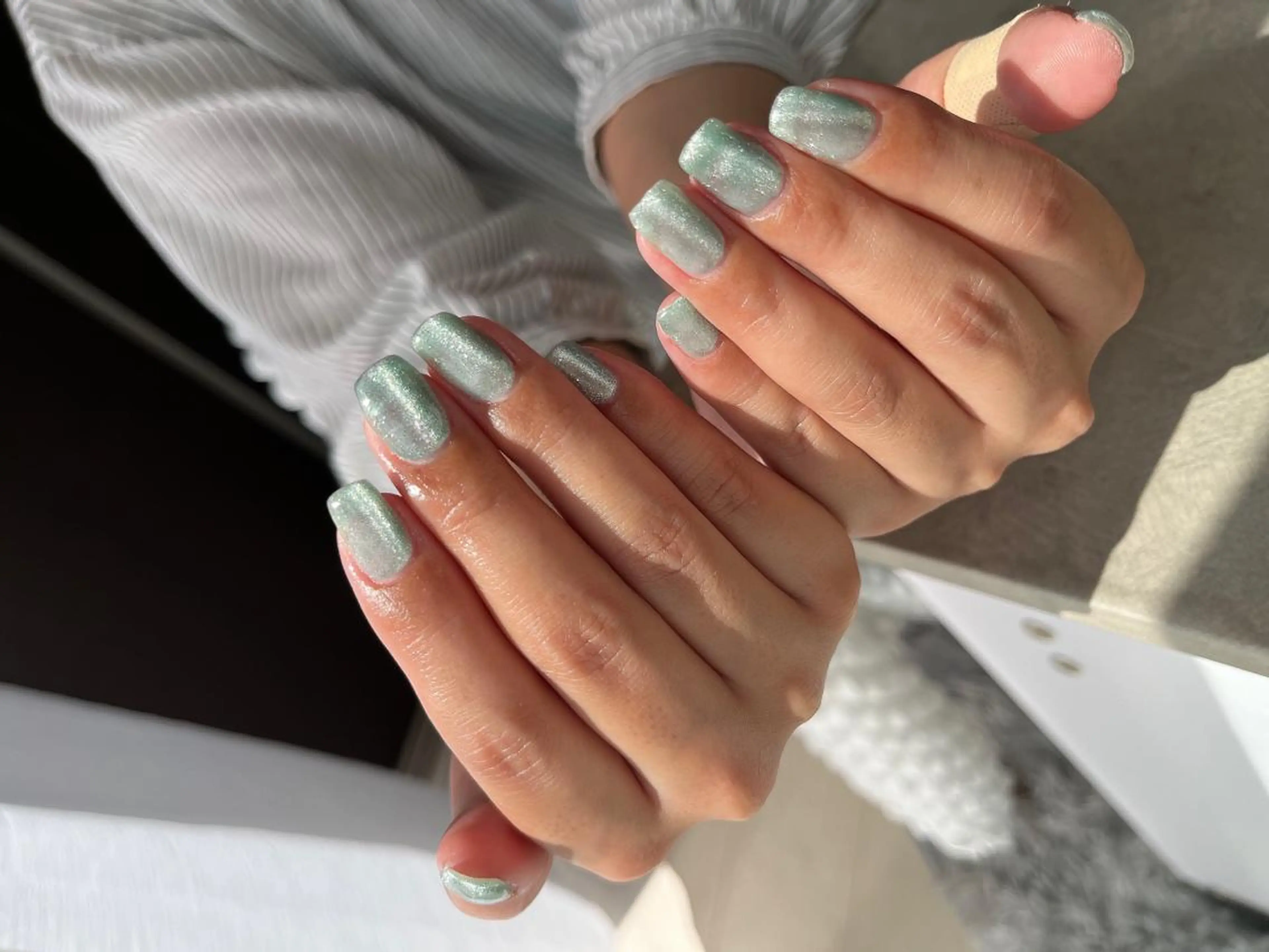 ネイル マグネットネイル ハンドネイル MIKA ♡のネイルデザイン