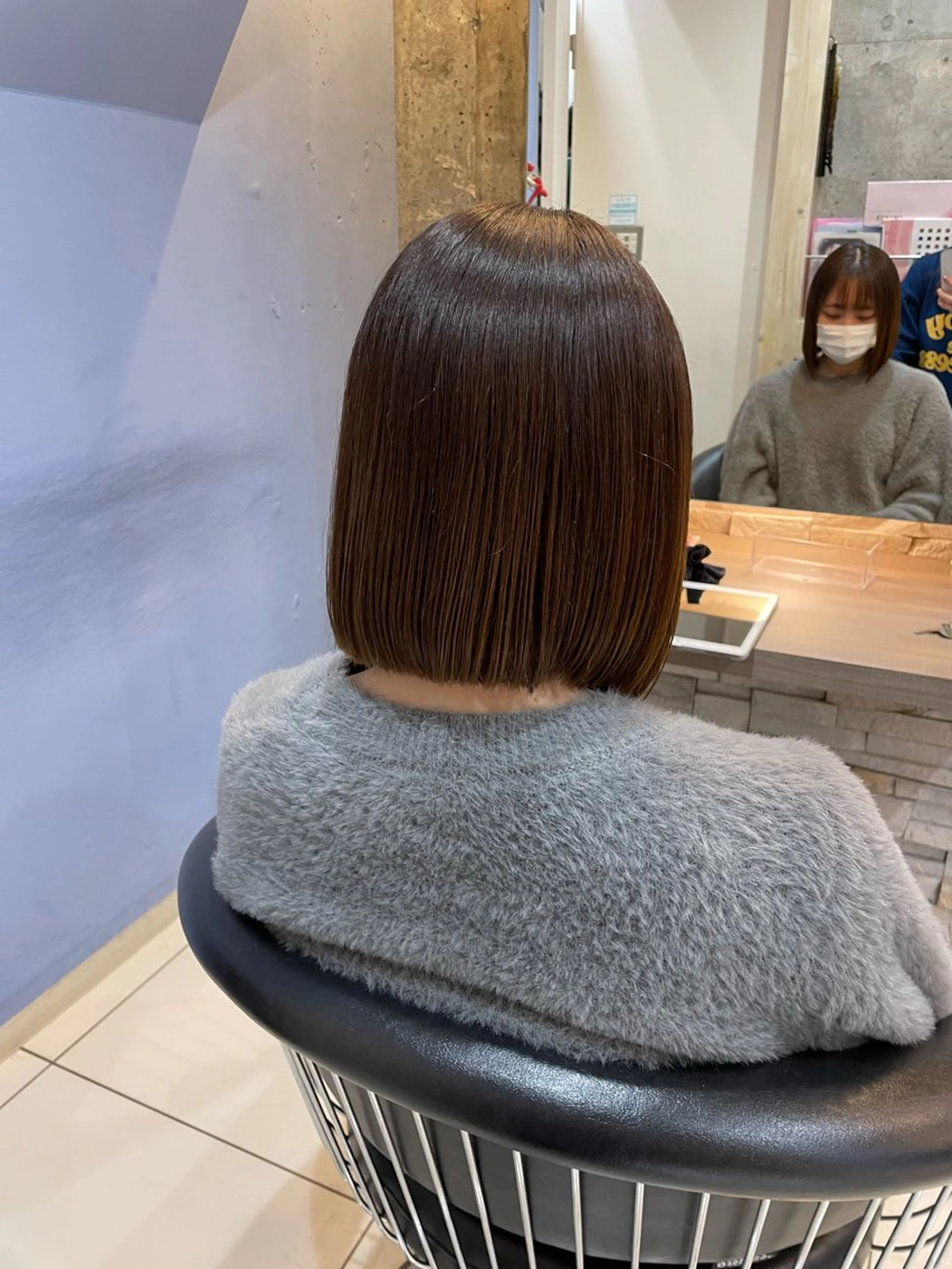 ショート mao♡ベージュ/ 顔周りカットのヘアスタイル