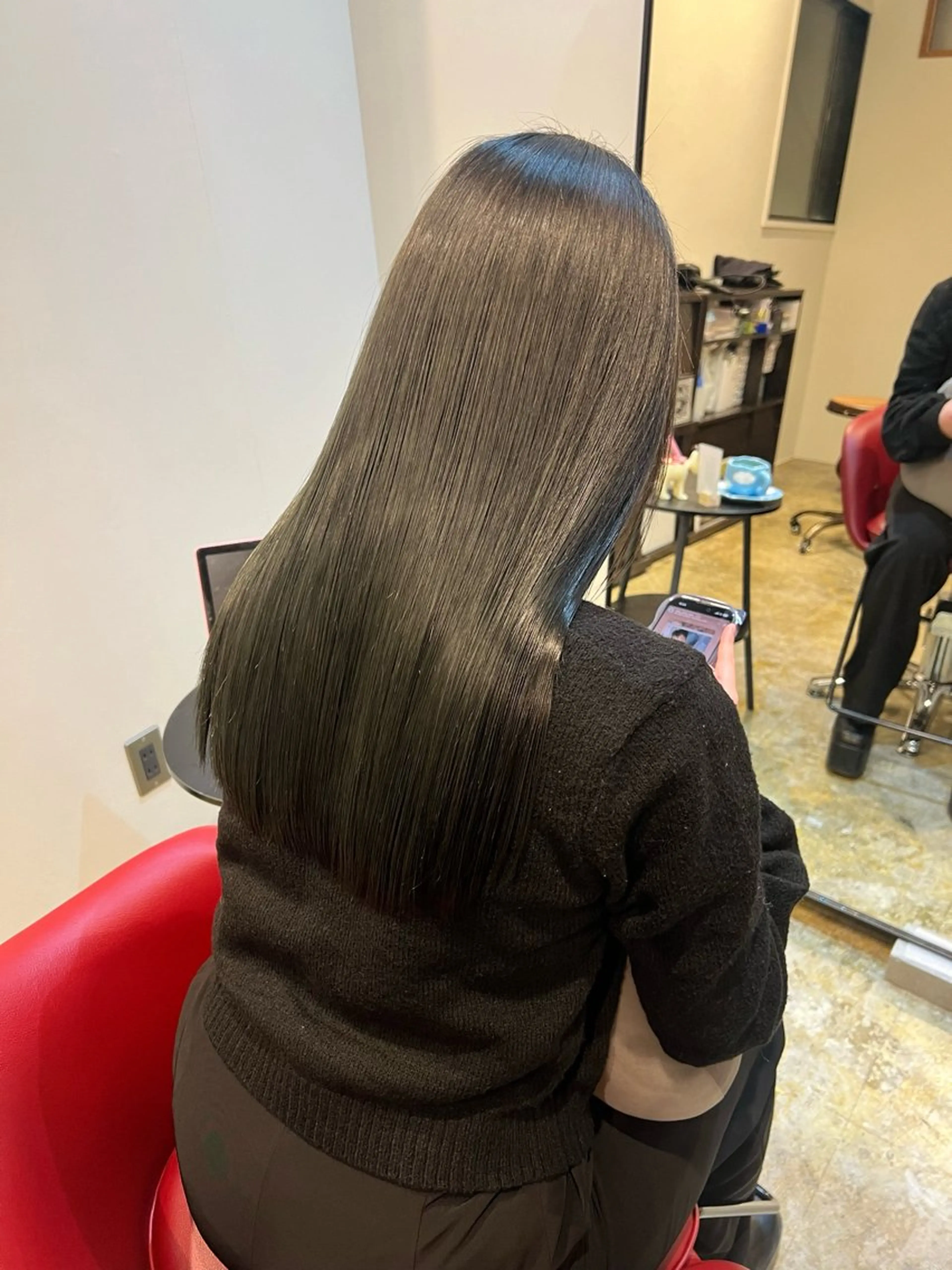 カラー➕トリートメント『4STEP』💙🐰の写真