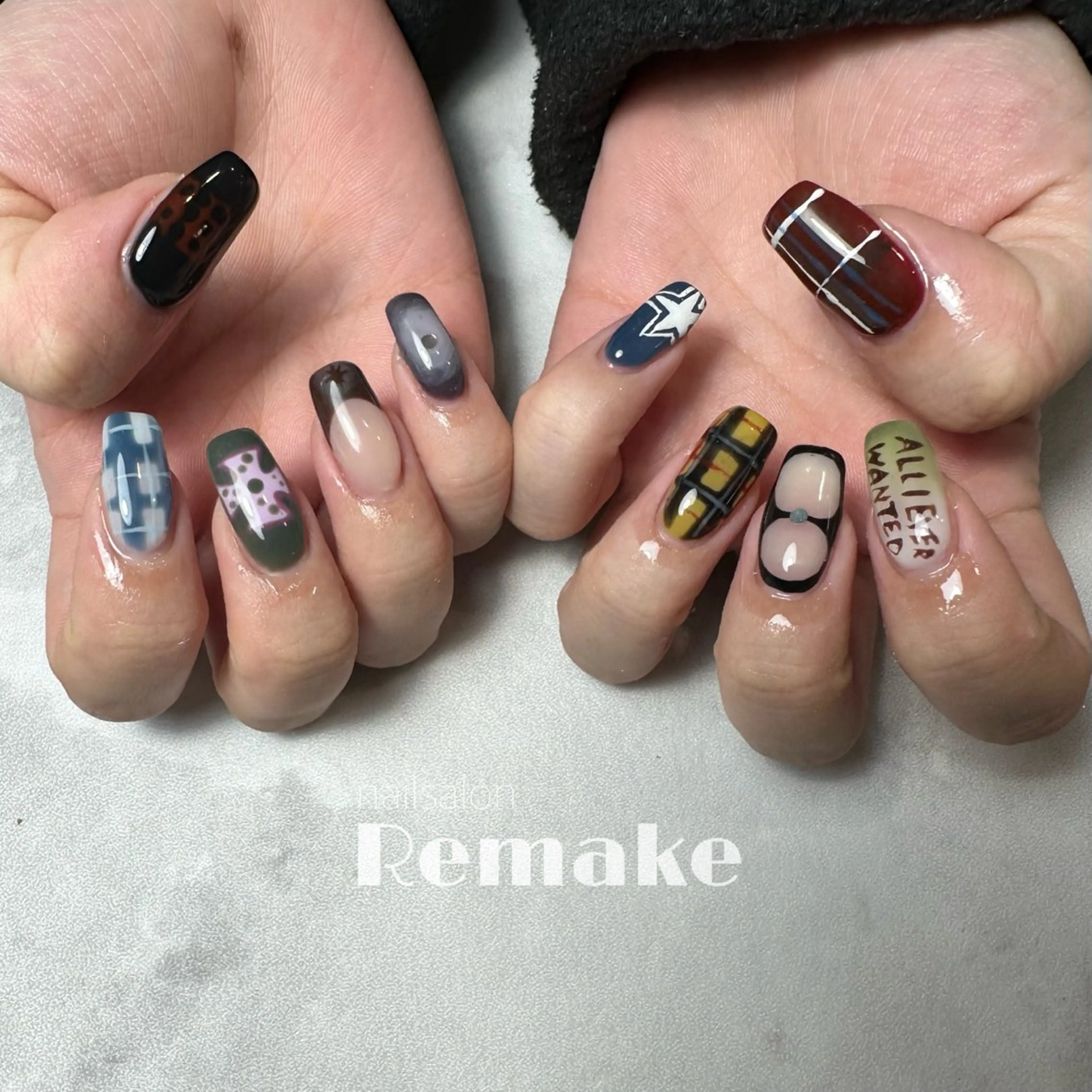 ネイル salonRemake所属・Runa ☽のネイルデザイン