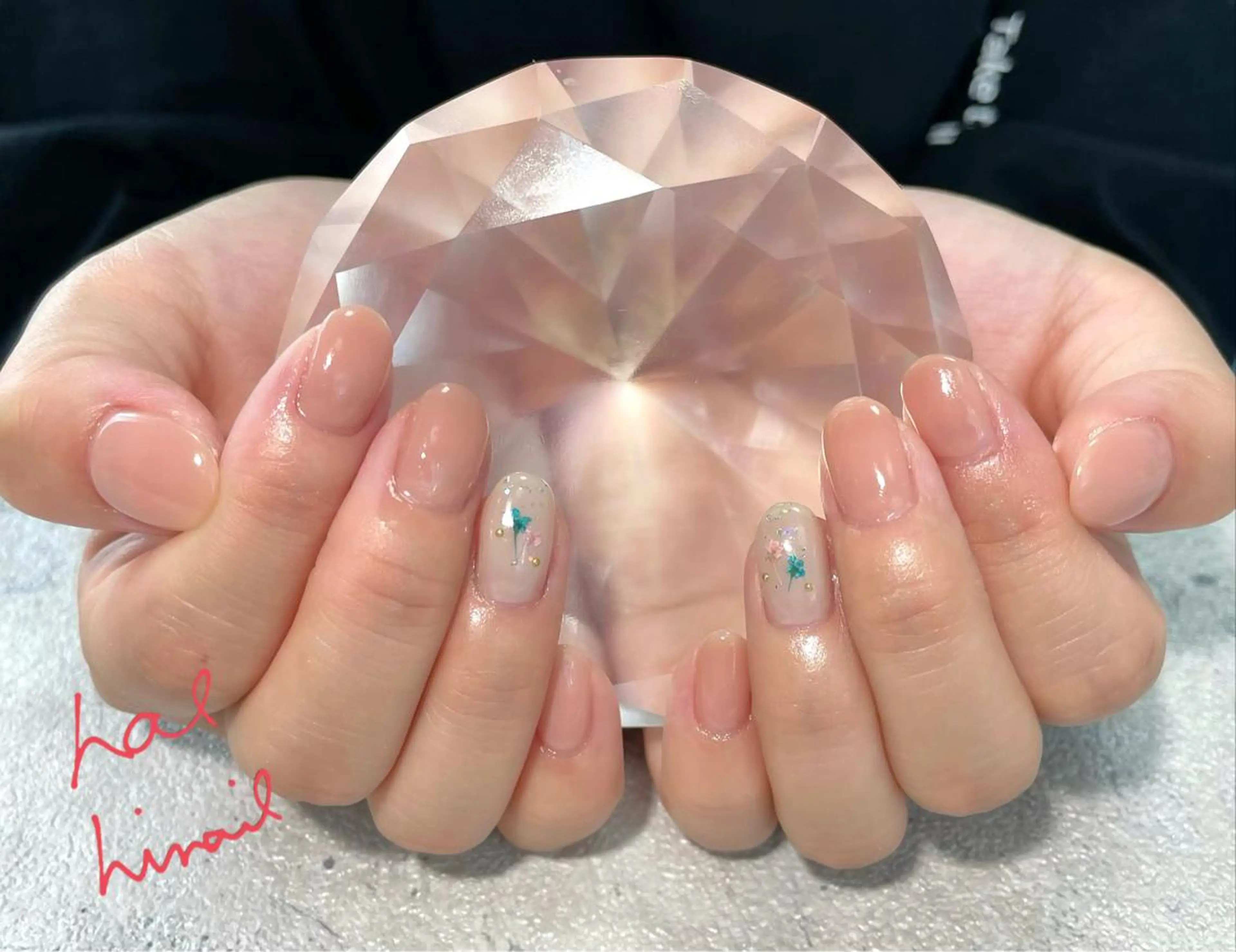 ネイル フラワーネイル はるひな ねいるのネイルデザイン